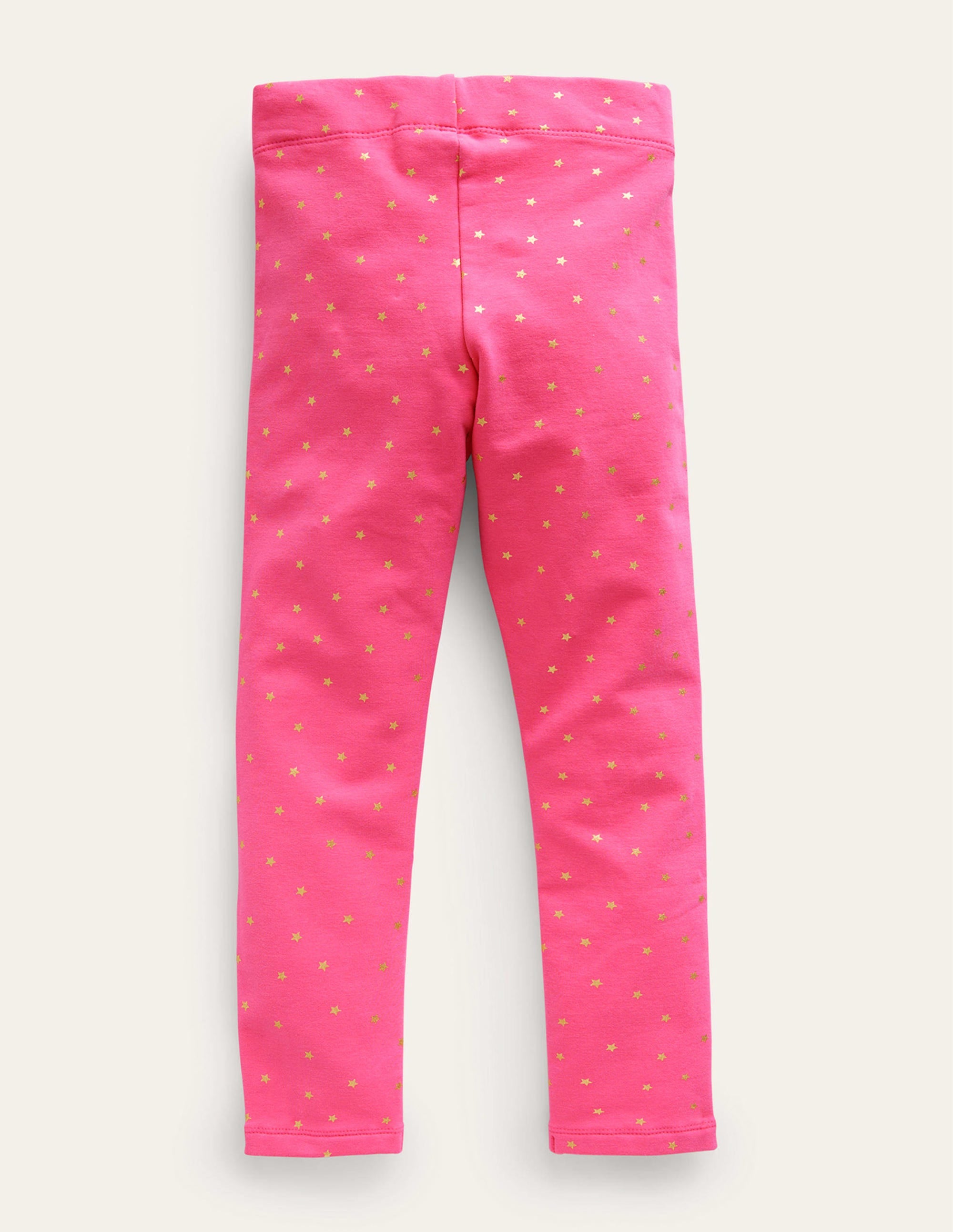 Legging fun et cosy-Étoiles métallisées rose moyen - Image 2