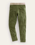 Legging en velours-Vert kaki