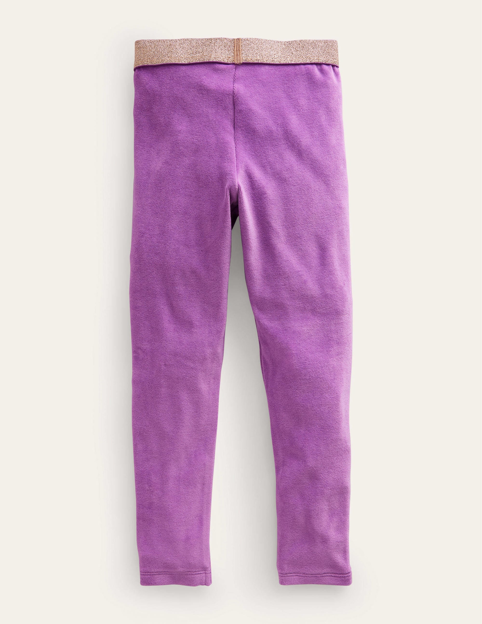 Legging en velours-Violet glycine - Image 2