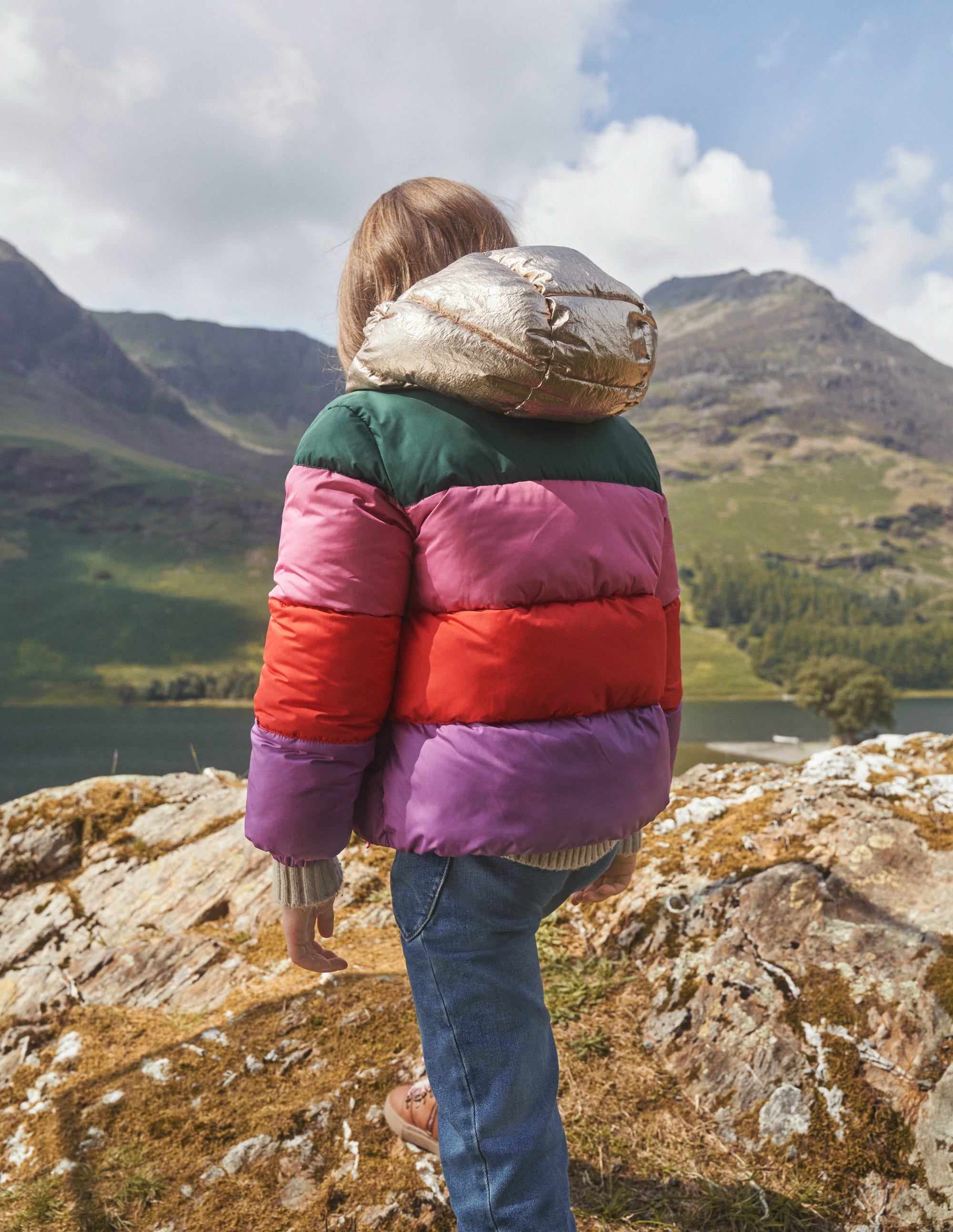 Ultimate Padded Coat-Rainbow Multi - Image 6