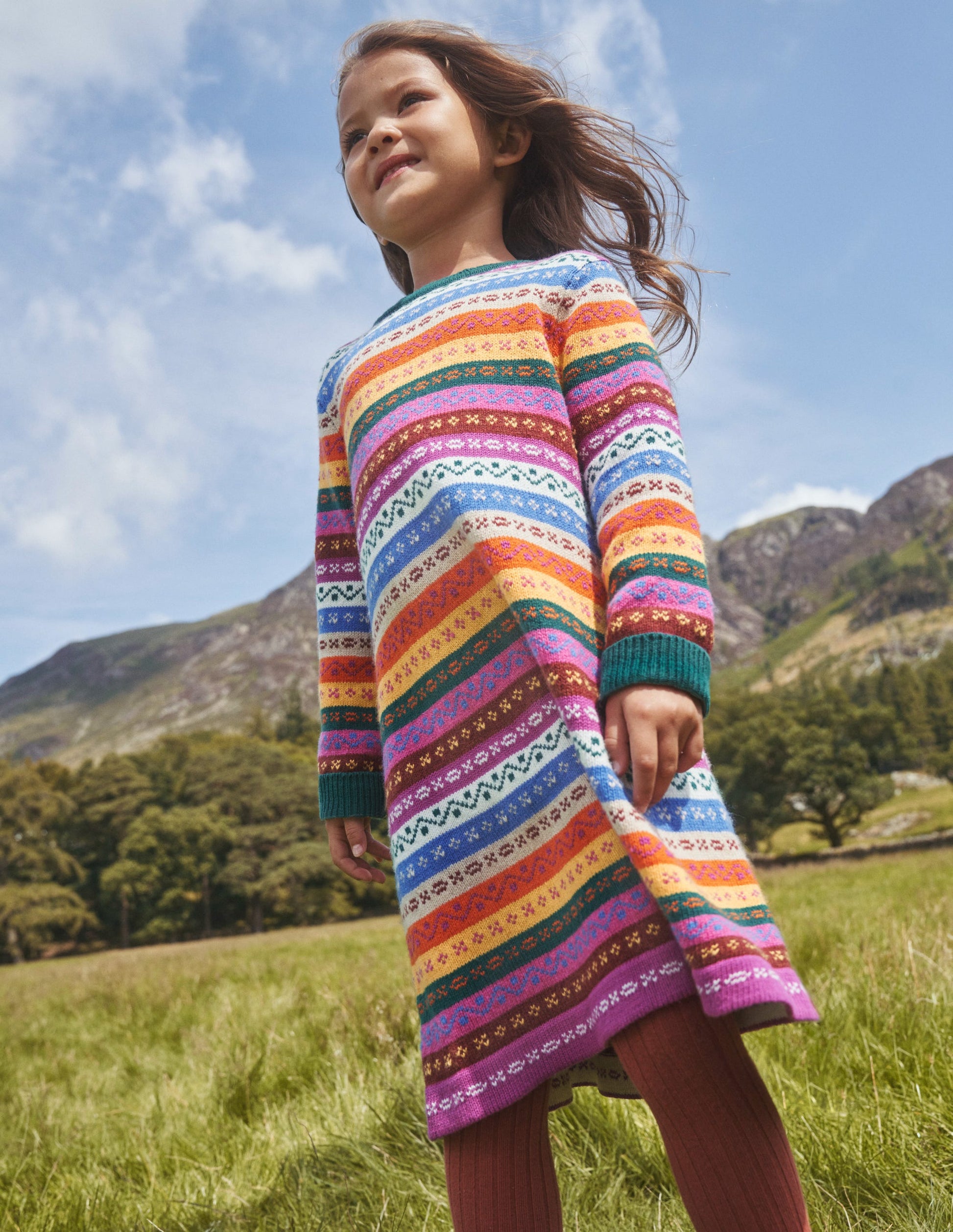 Fair-Isle-Pulloverkleid-Bunt, Fair-Isle-Muster-4