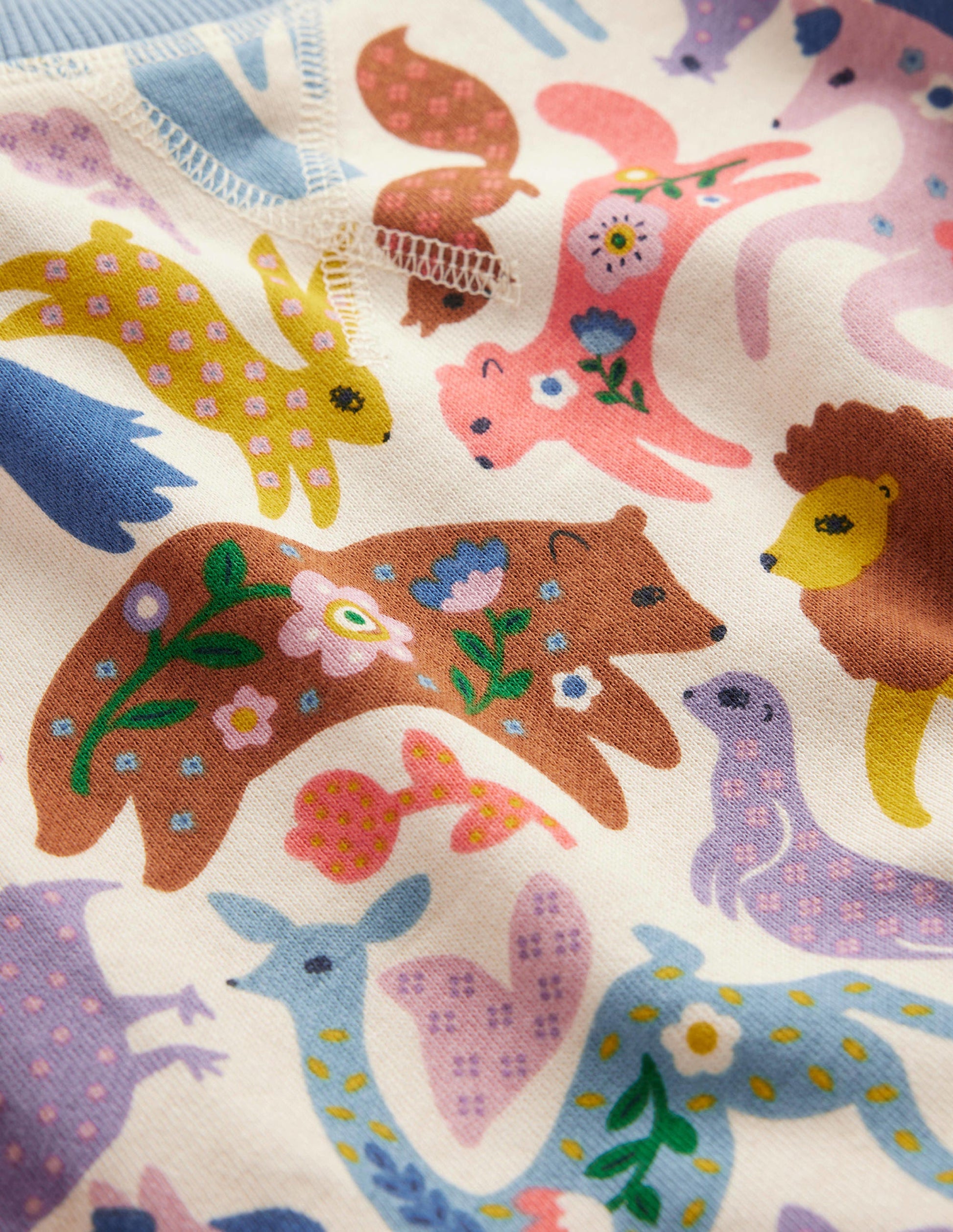 Printed Sweatshirt Dress-Multi Folk Freinds-3
