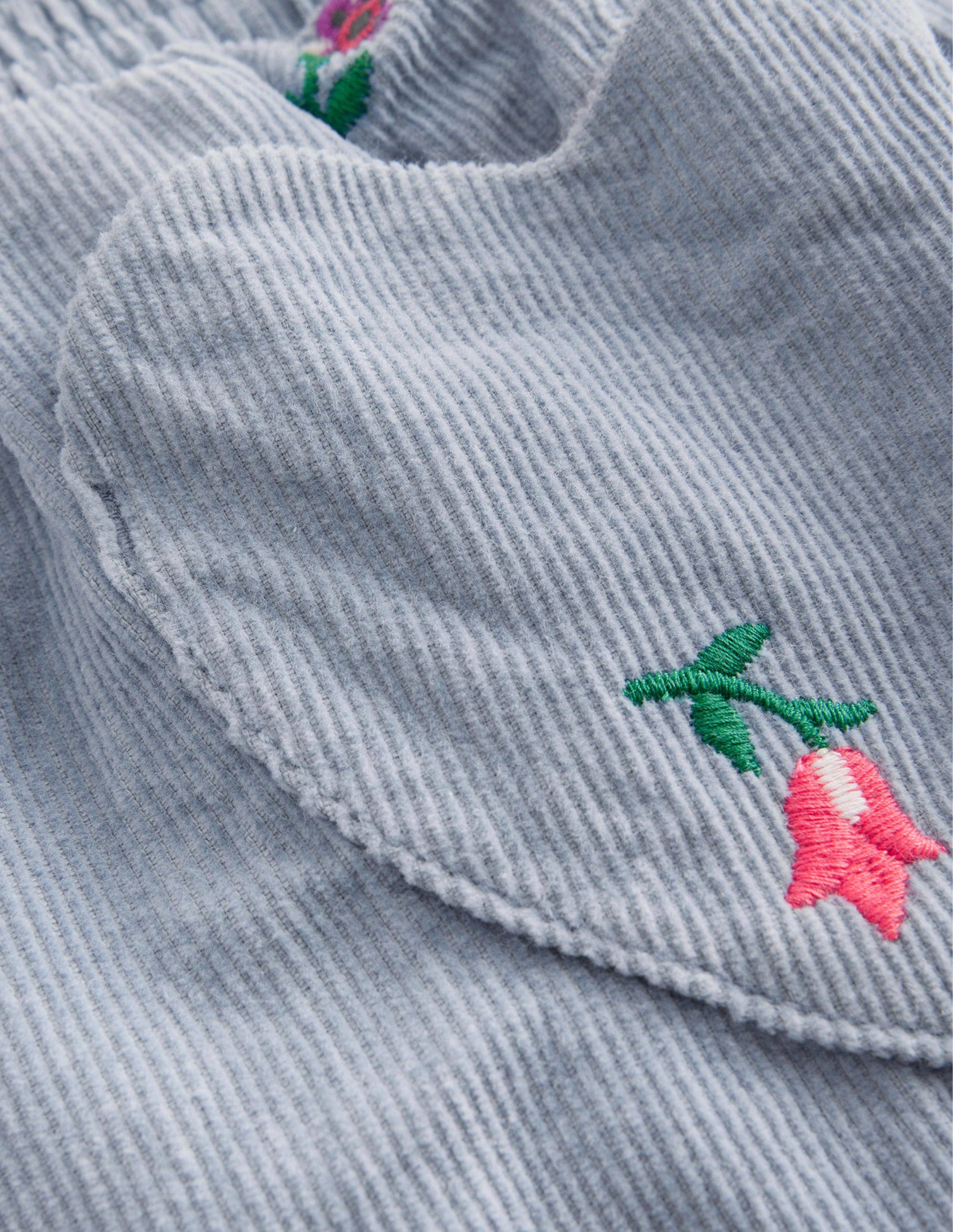 Gefütterte Cordhose zum Hineinschlüpfen-Kieselblau-3