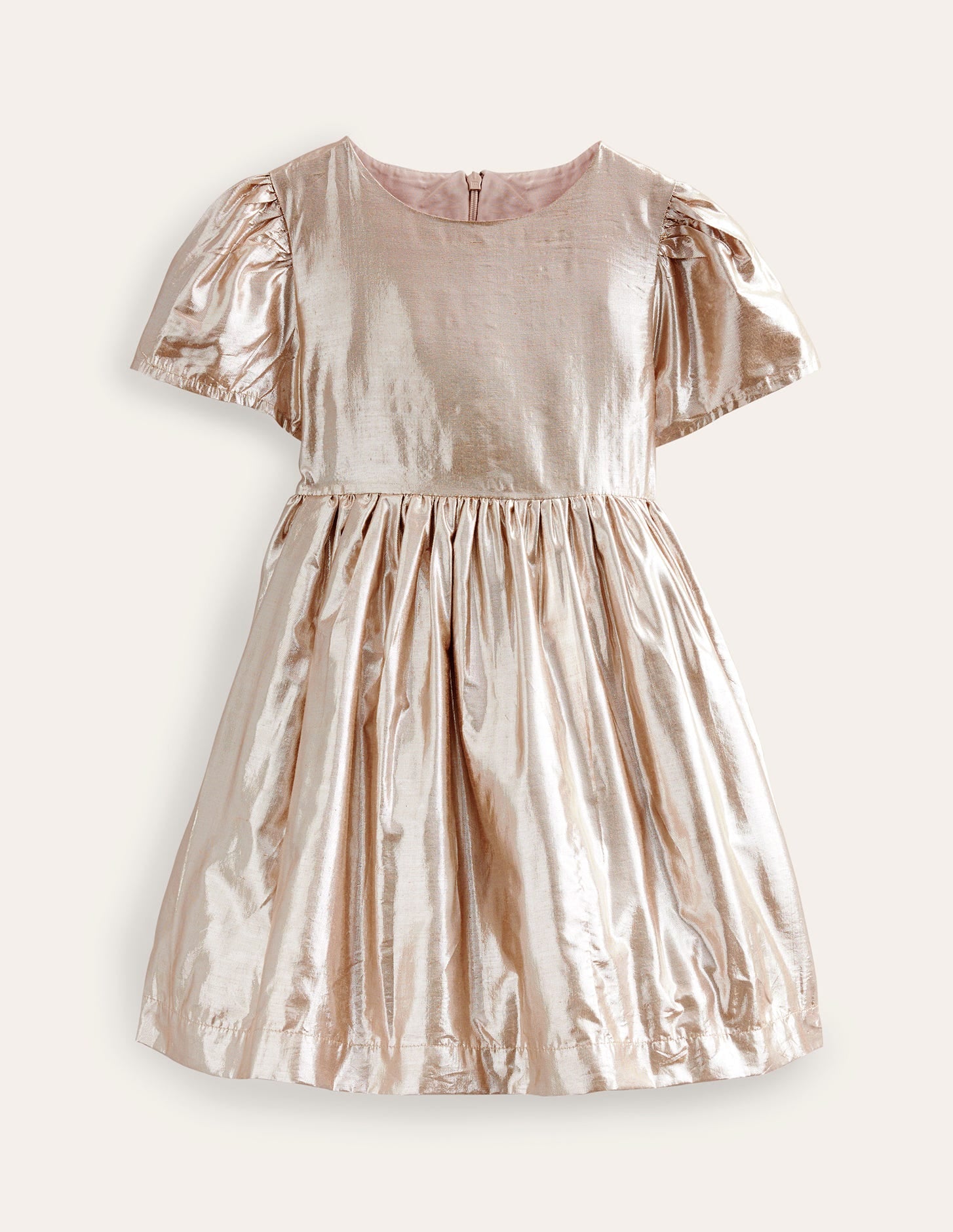 Metallic-Partykleid-Gold-Metallic - Image 1