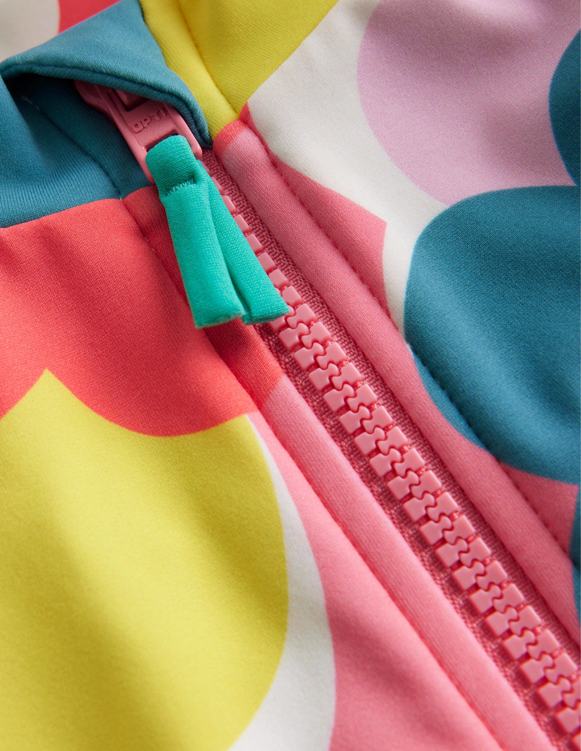 Maillot de bain à manches longues-Nuages arc-en-ciel multi-3