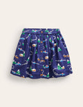 Wallender Rock zum Hineinschlüpfen-Schuluniform-Marineblau Festszene