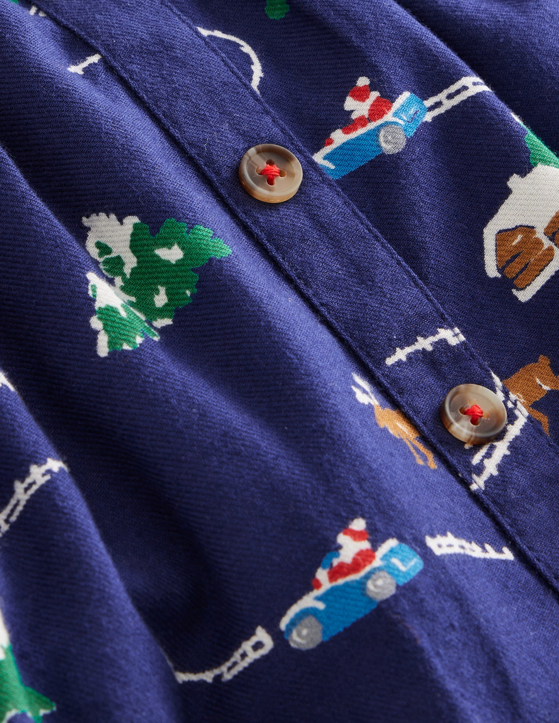 Wallender Rock zum Hineinschlüpfen-Schuluniform-Marineblau Festszene-3