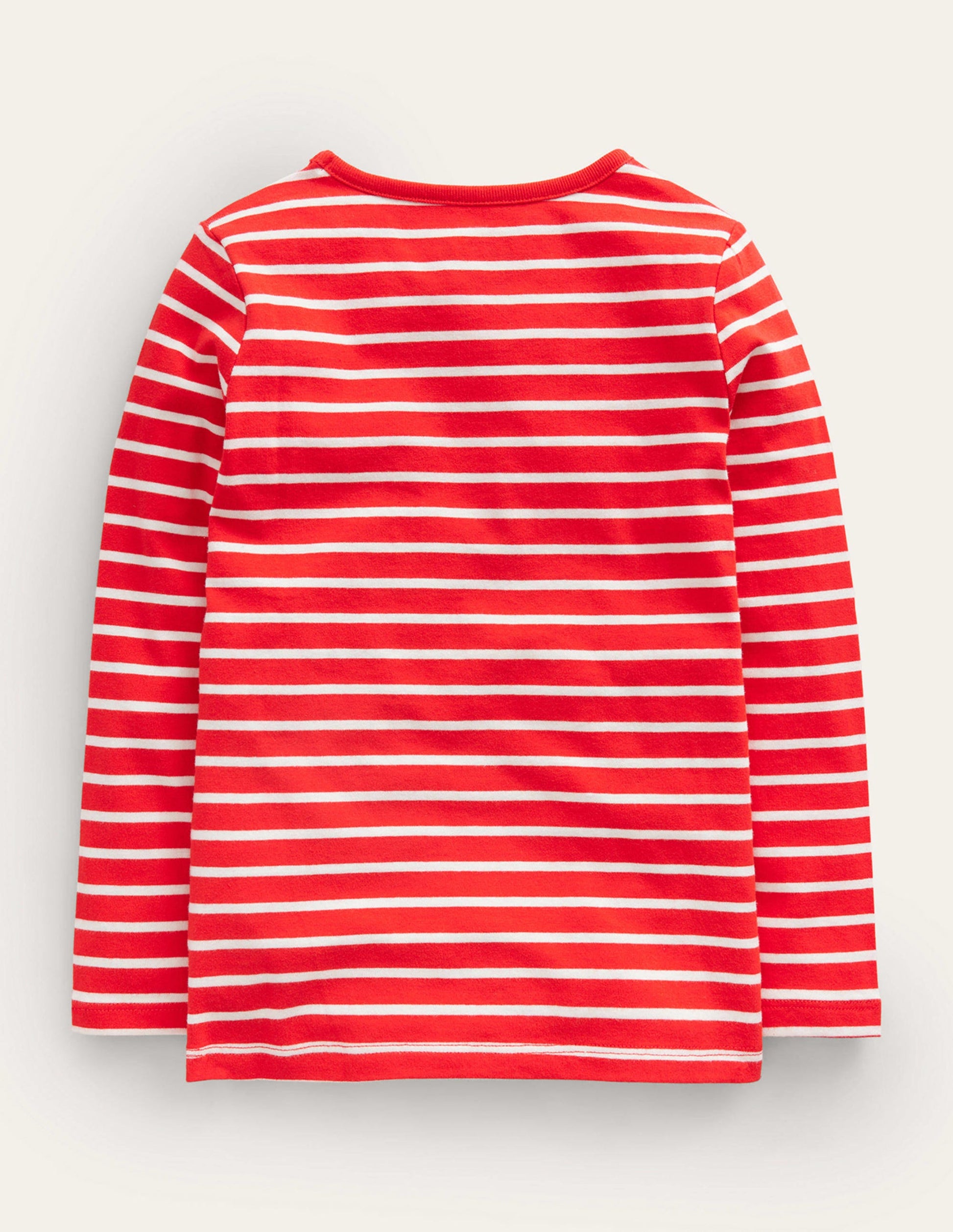 T-Shirt mit Puffärmeln und Applikation-Leuchtendes Rot/Naturweiß Sternsinger-2