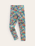 Legging fun-Lit de fleurs multi