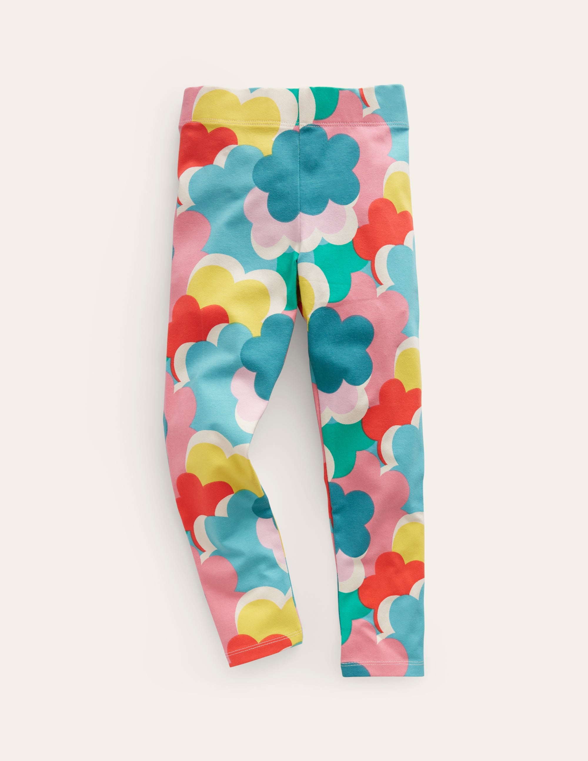 Legging fun-Nuages arc-en-ciel multi - Image 1