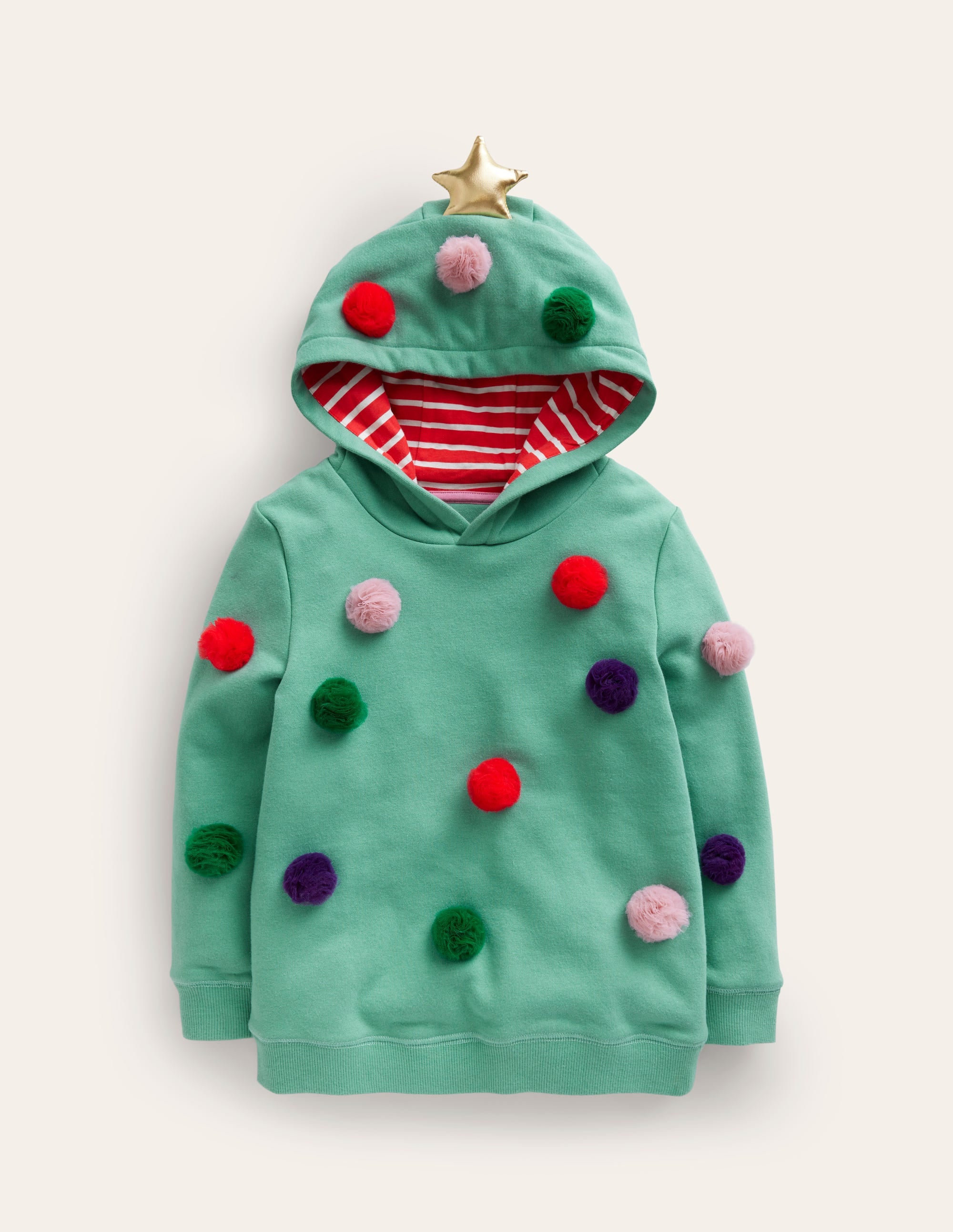 Origineller Weihnachtsbaum-Kapuzenpulli-Zultanit - Image 1