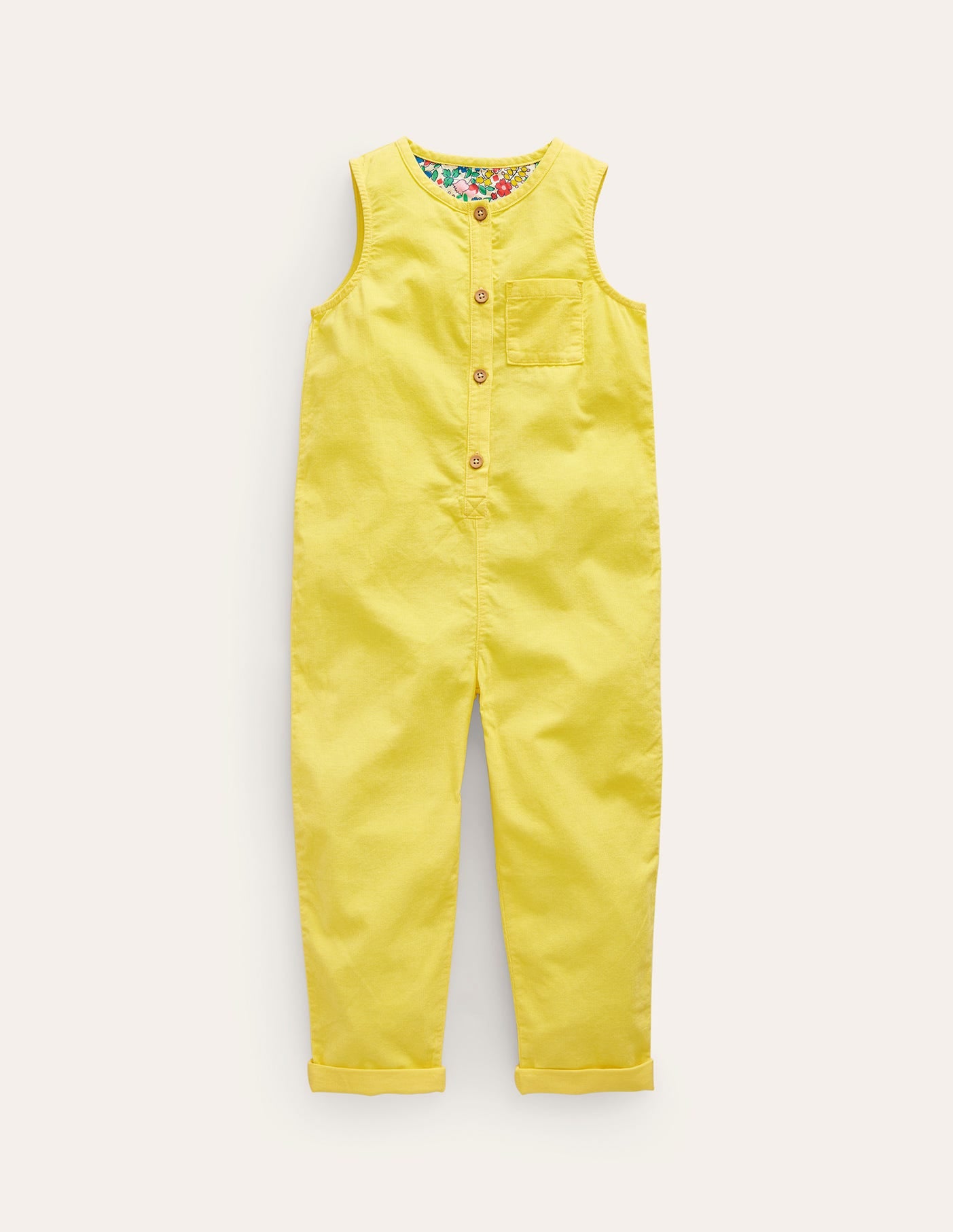 Cord Boilersuit-Sweetcorn Yellow - Image 1