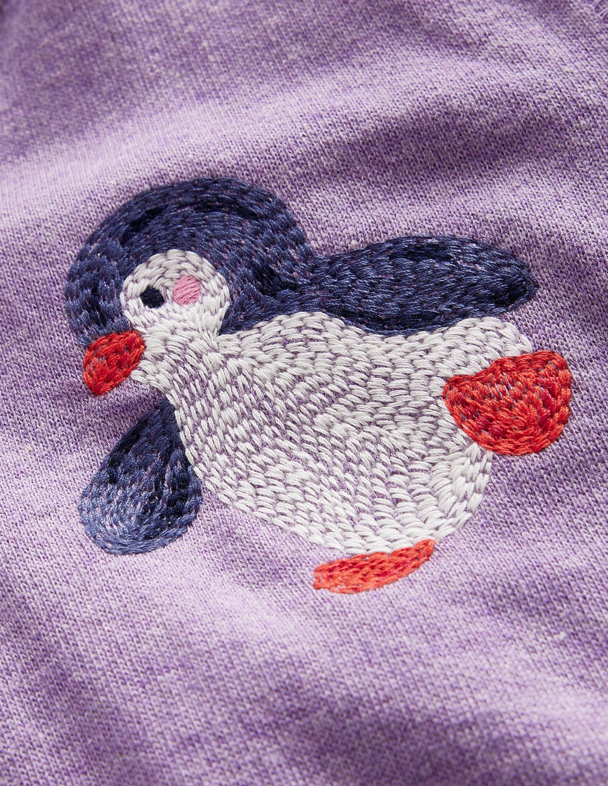 Logo Superstitch Kapuzenpullover-Asternlila - Image 3