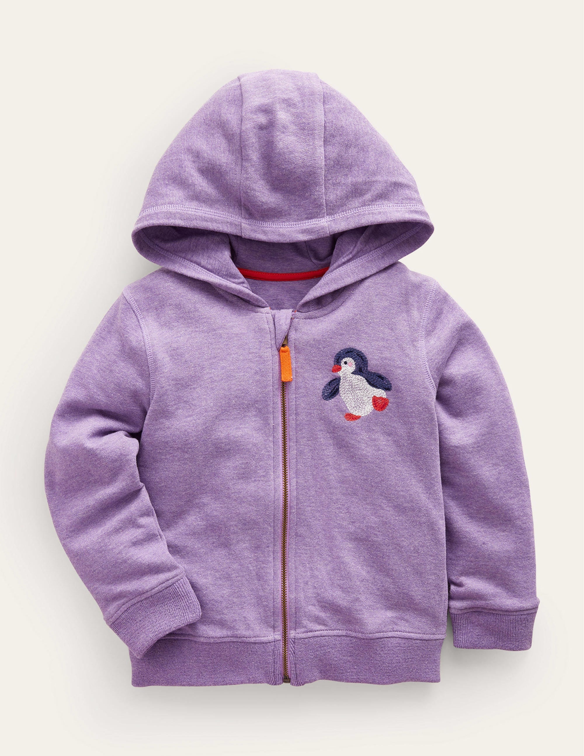 Logo Superstitch Kapuzenpullover-Asternlila - Image 1