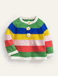 Cardigan mit Regenbogenstreifen-Bunt