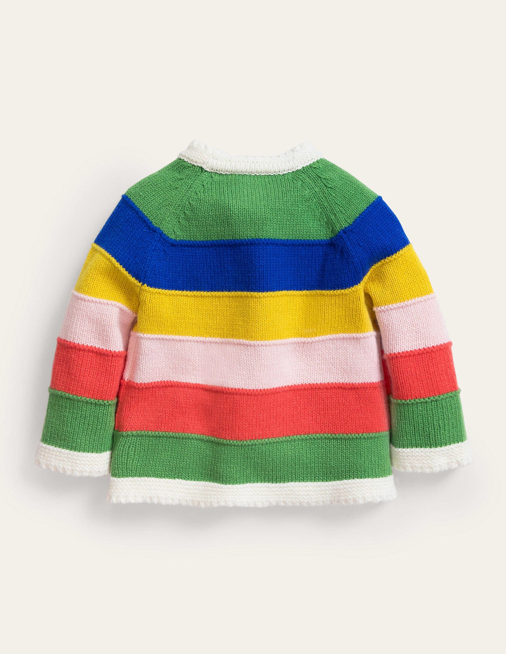 Cardigan mit Regenbogenstreifen-Bunt-2