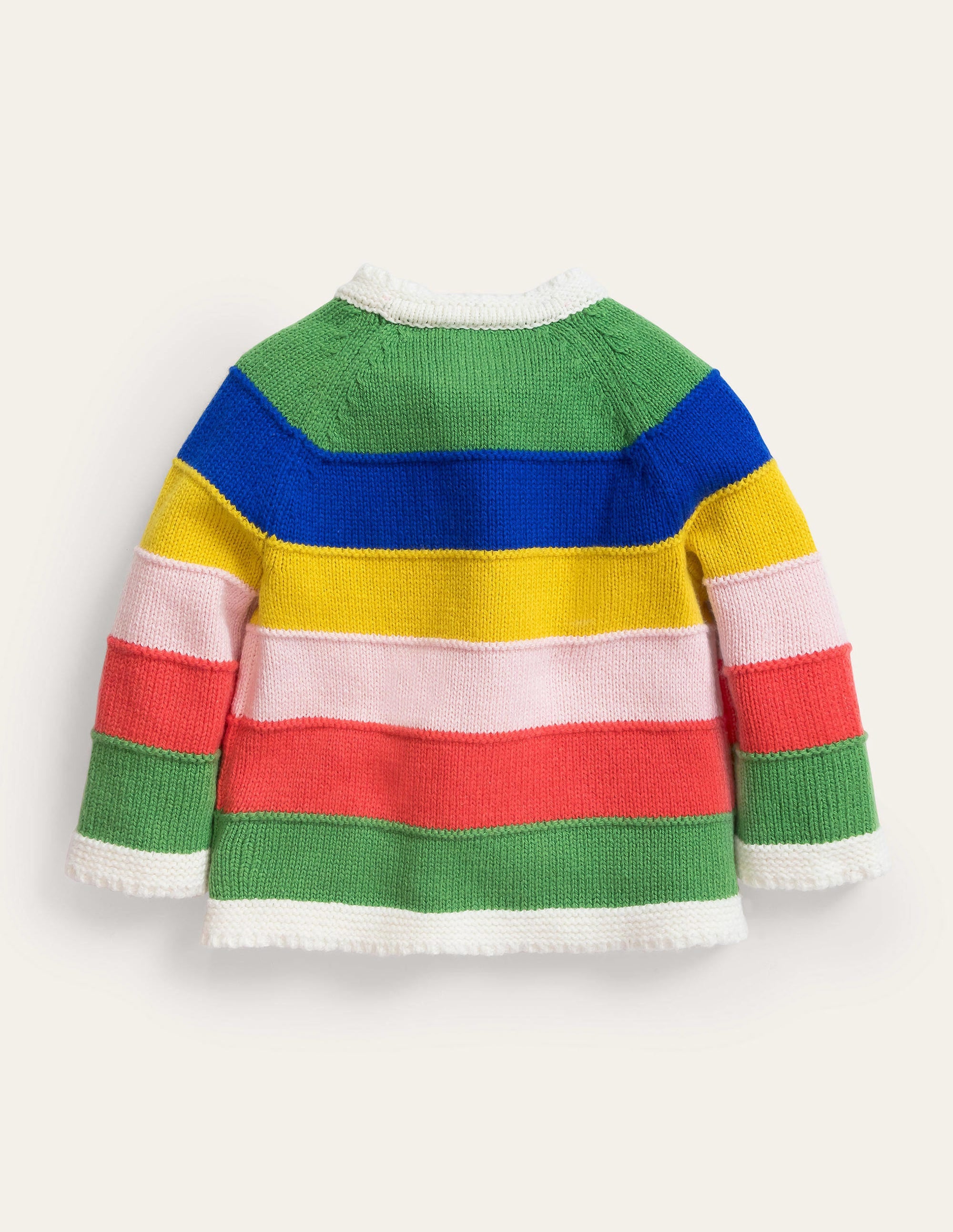 Cardigan mit Regenbogenstreifen-Bunt - Image 2