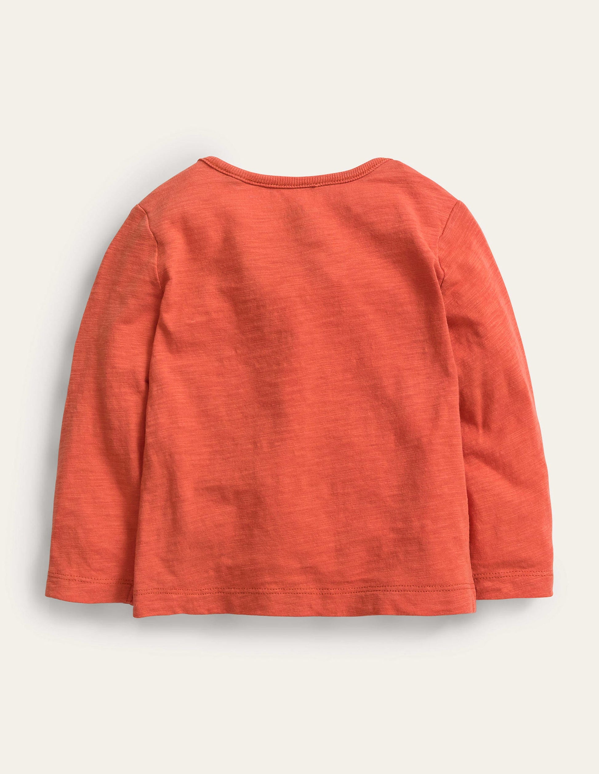 T-shirt teint en pièce et certifié GOTS-Rouge confiture-2