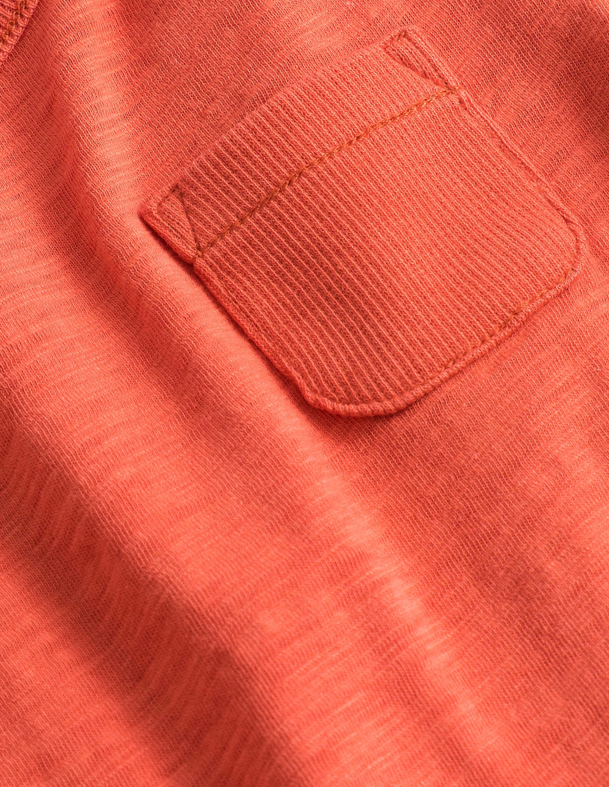 T-shirt teint en pièce et certifié GOTS-Rouge confiture - Image 3