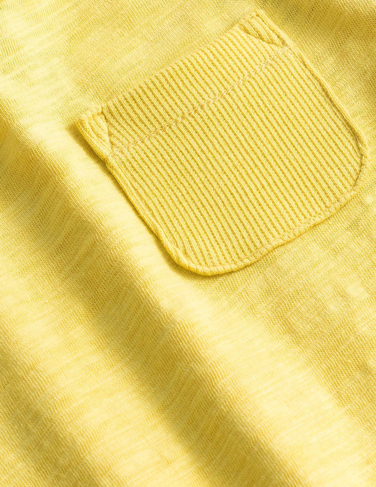 Vorgewaschenes T-Shirt aus GOTS-Baumwolle-Butterblumengelb - Image 3