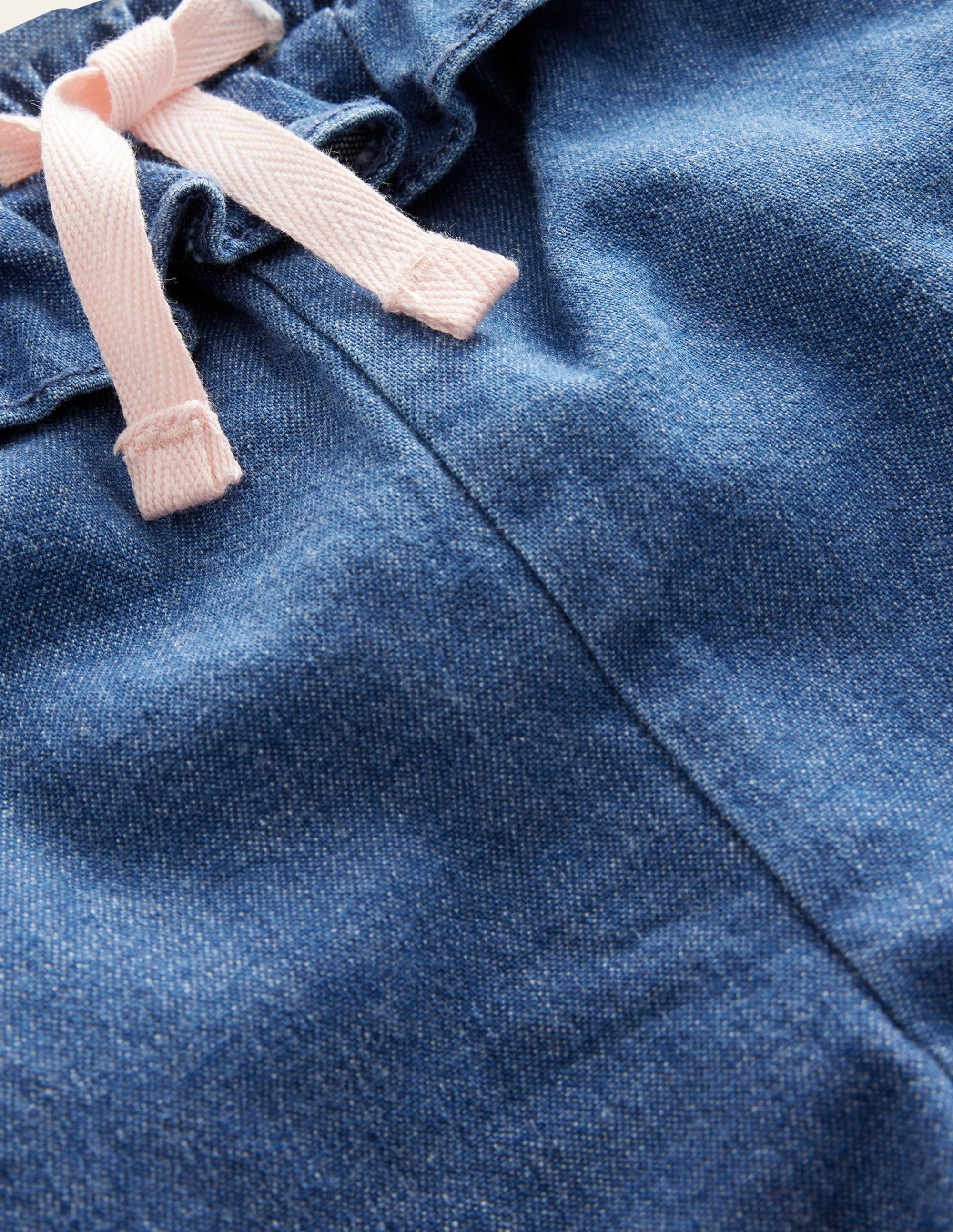 Bas volanté tissé-Chambray moyen - Image 3