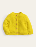 Gilet épais texturé-Citron tendre chiné