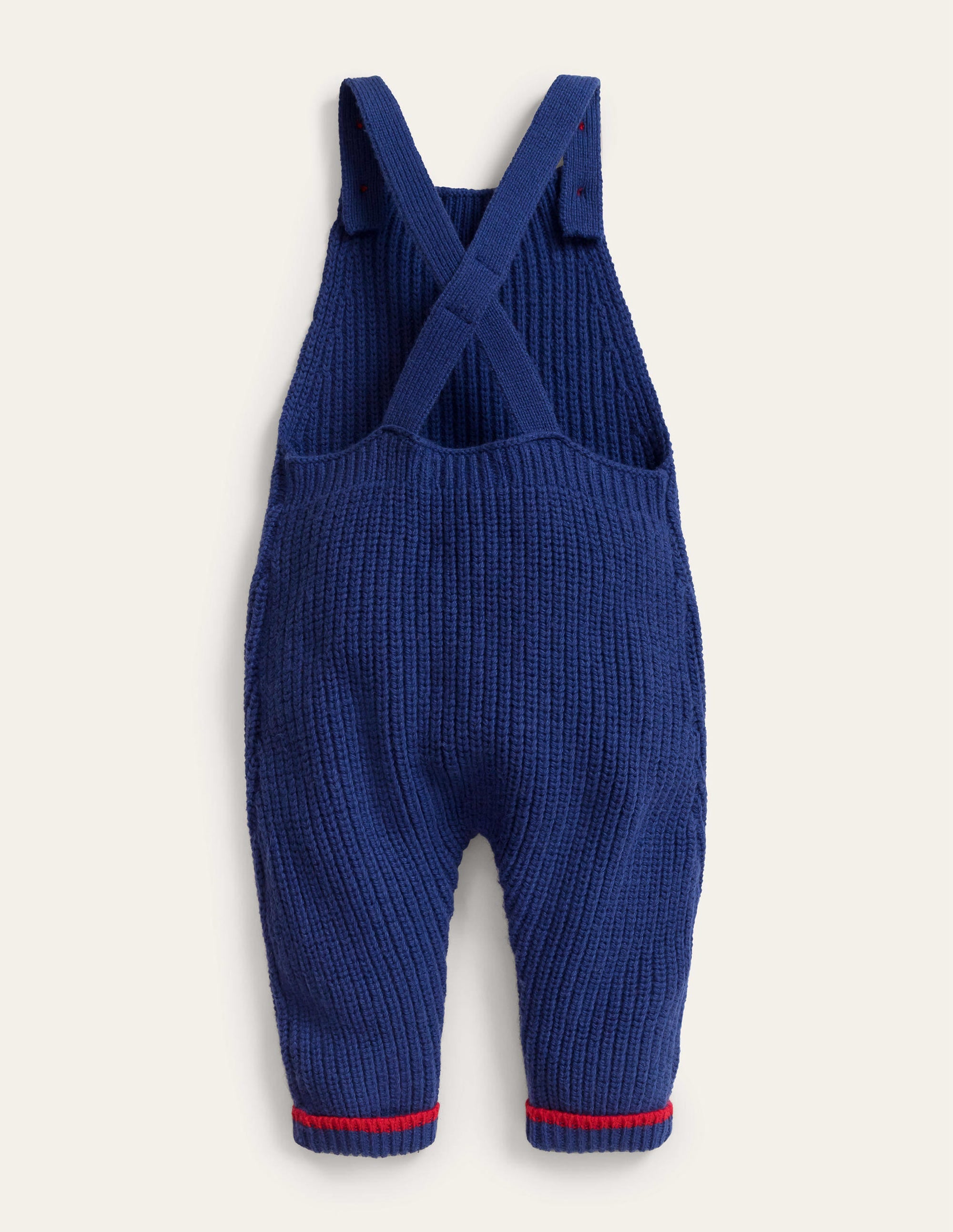 Gerippte Stricklatzhose-Segelblau - Image 2