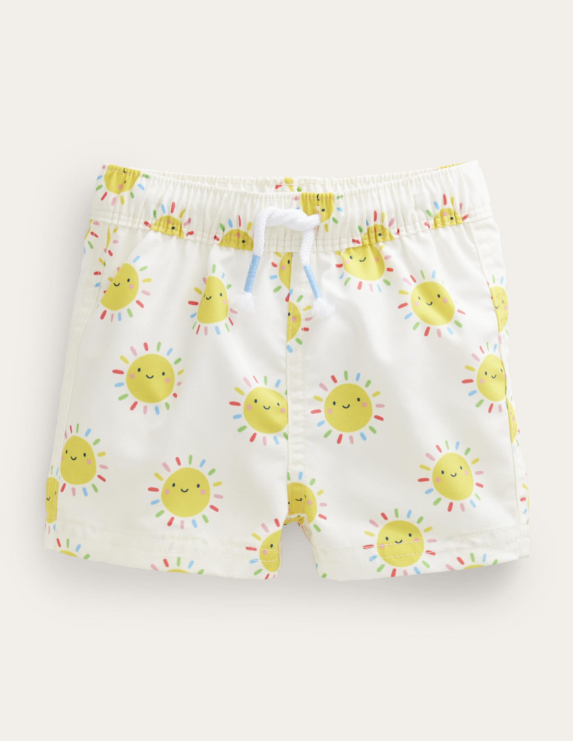 Short de bain bébé-Soleils arc-en-ciel multi - Image 1