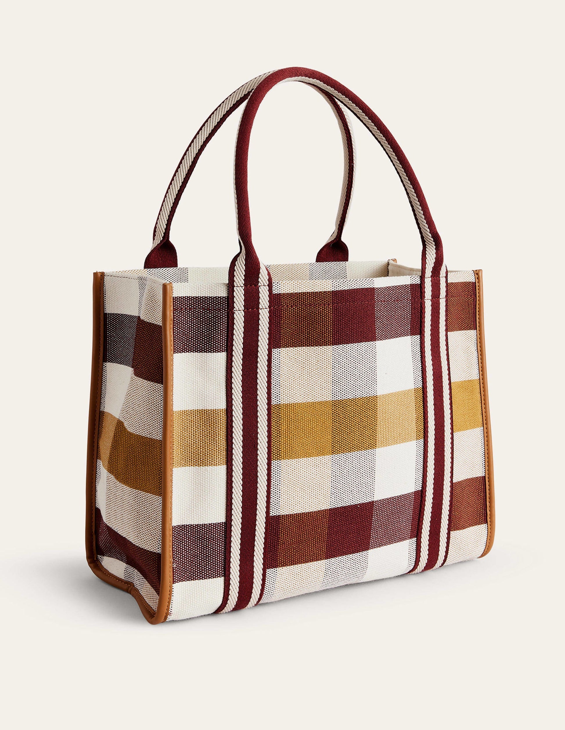 Tilda Canvas Tote Bag-Check-3