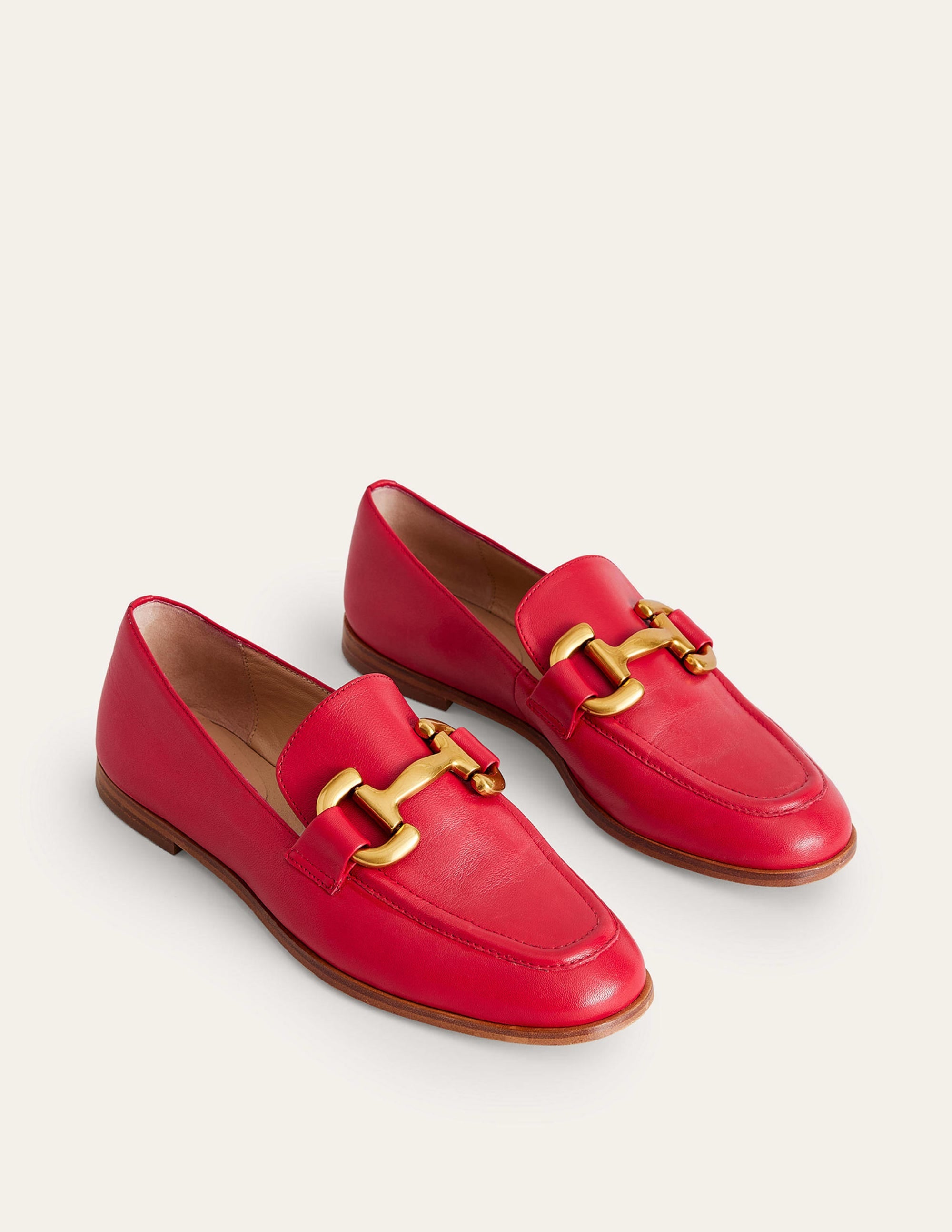 Iris Loafer mit Trensendetail-Briefkastenrot - Image 3