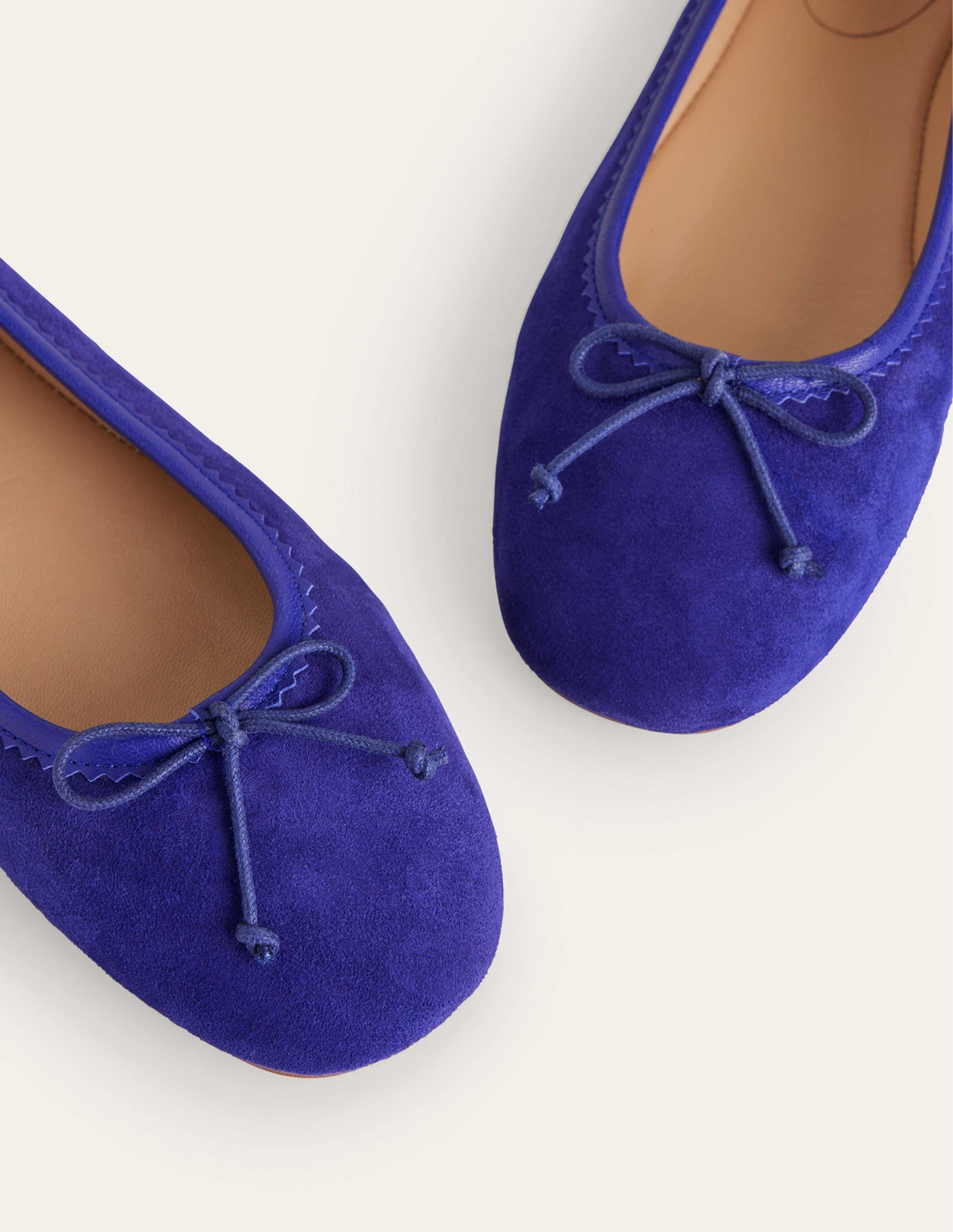 Ballerines Kitty à semelle souple-Daim bleu lapis - Image 4