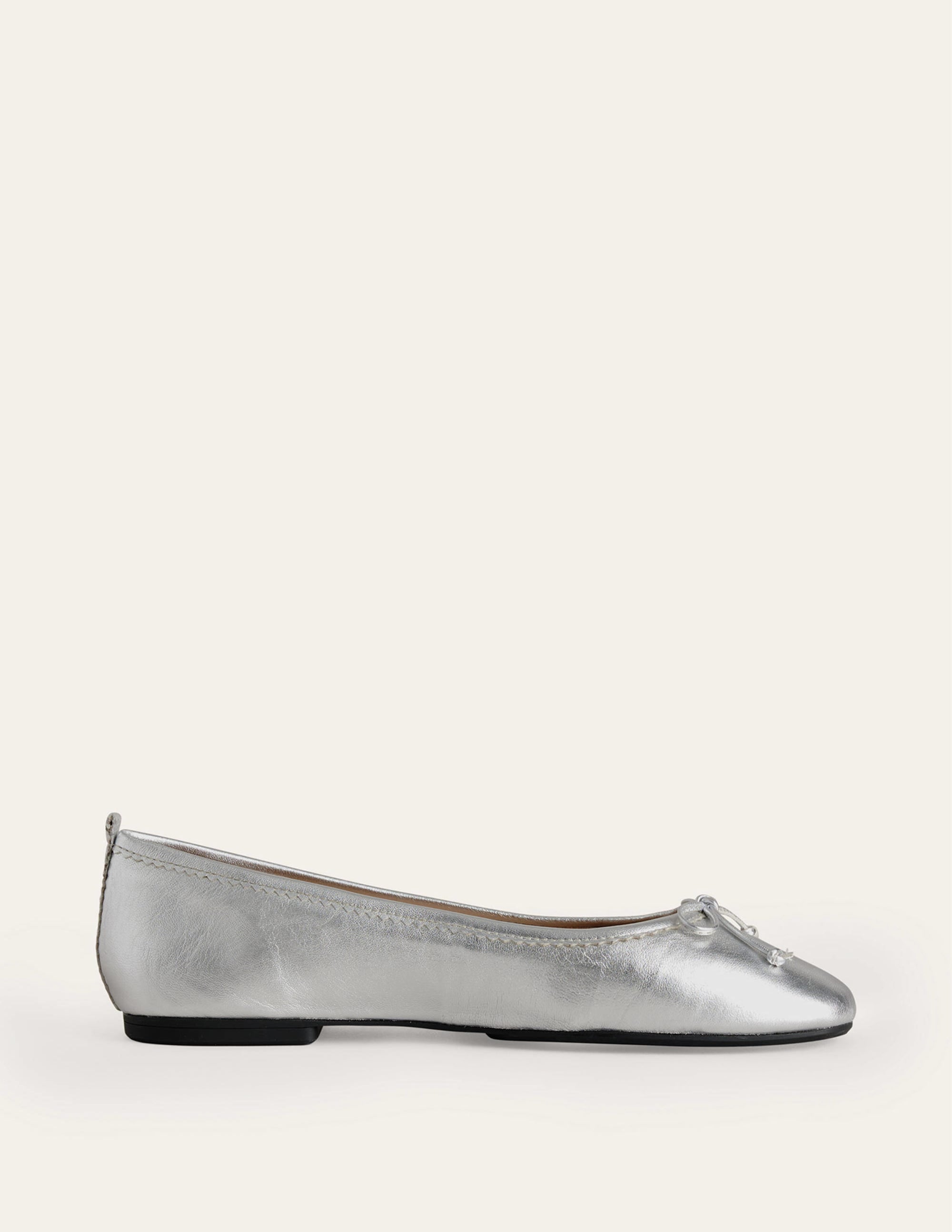 Ballerines Kitty à semelle souple-Argenté métallisé - Image 2