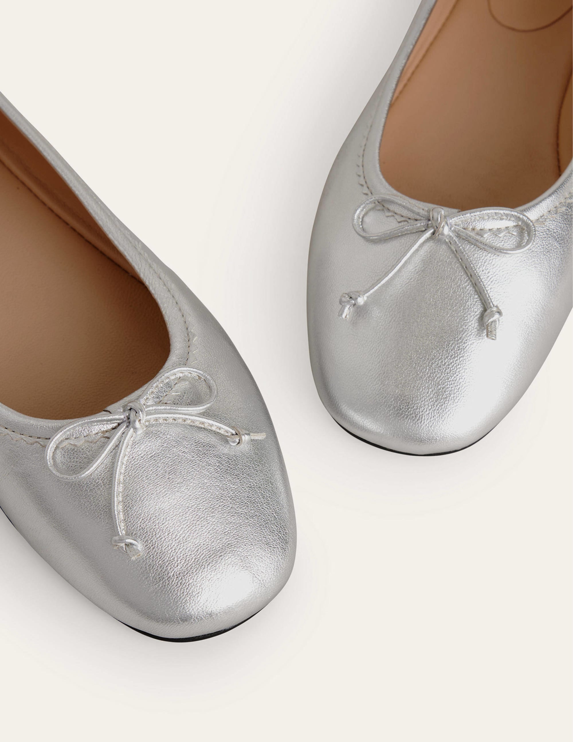 Ballerines Kitty à semelle souple-Argenté métallisé - Image 4