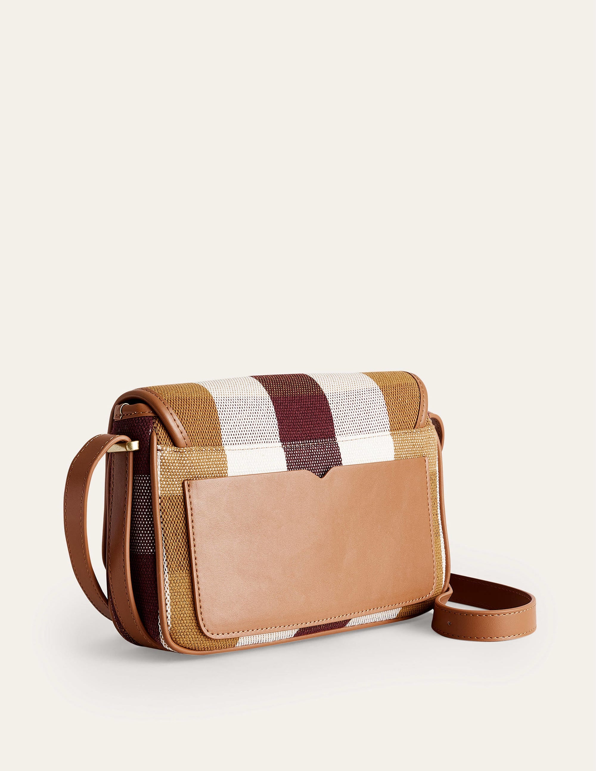 Structured Cross-Body Bag-Check - Image 4