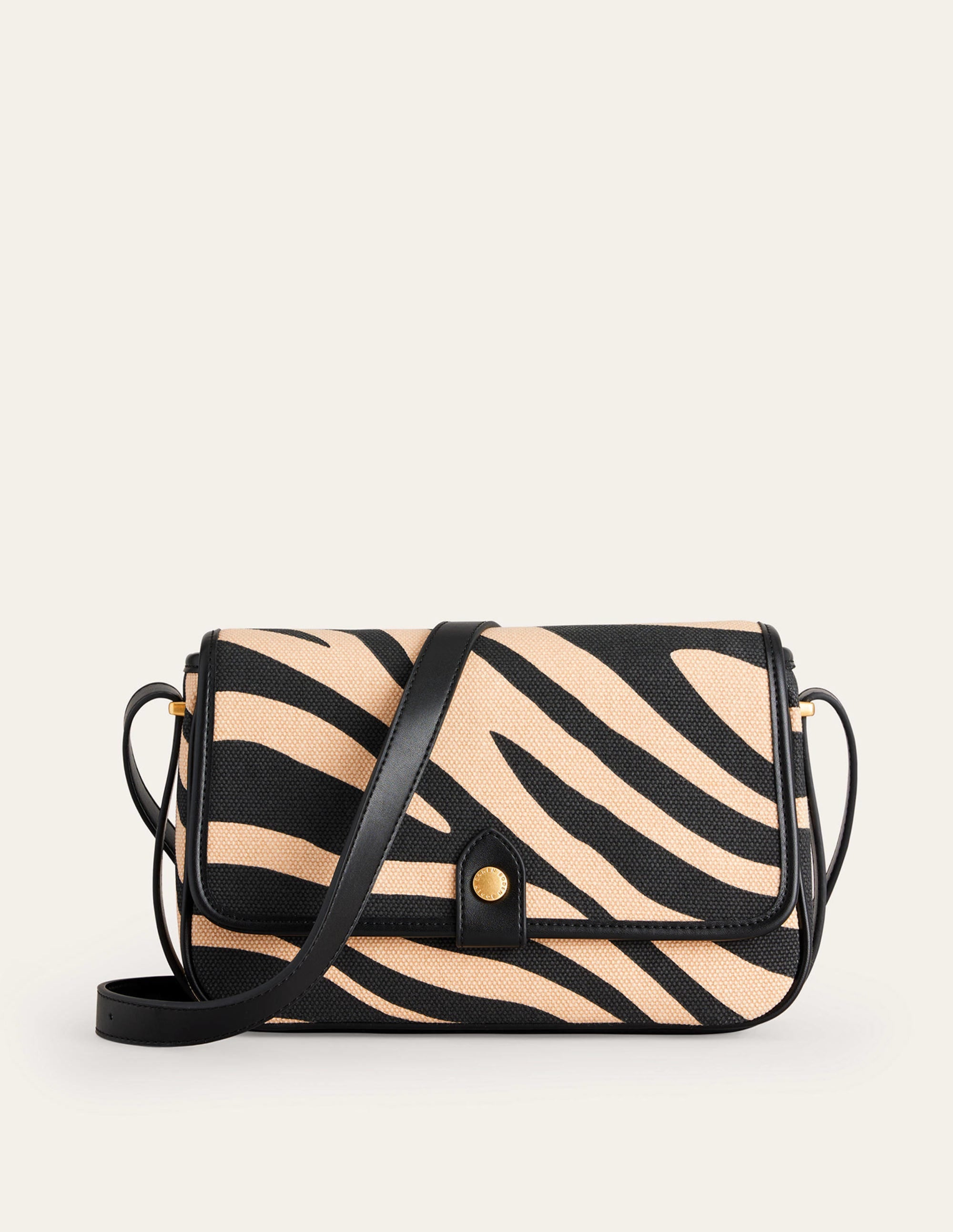 Strukturierte Umhängetasche-Beige Tiger - Image 3