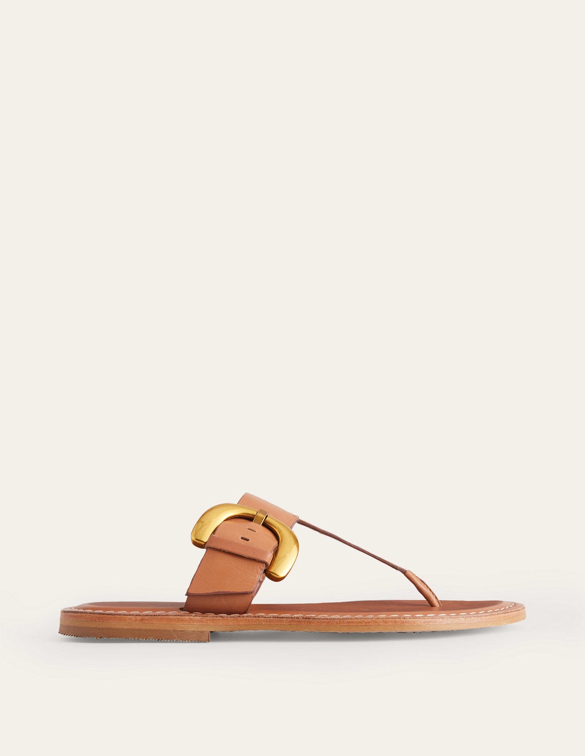 Tongs à boucle-Fauve-2