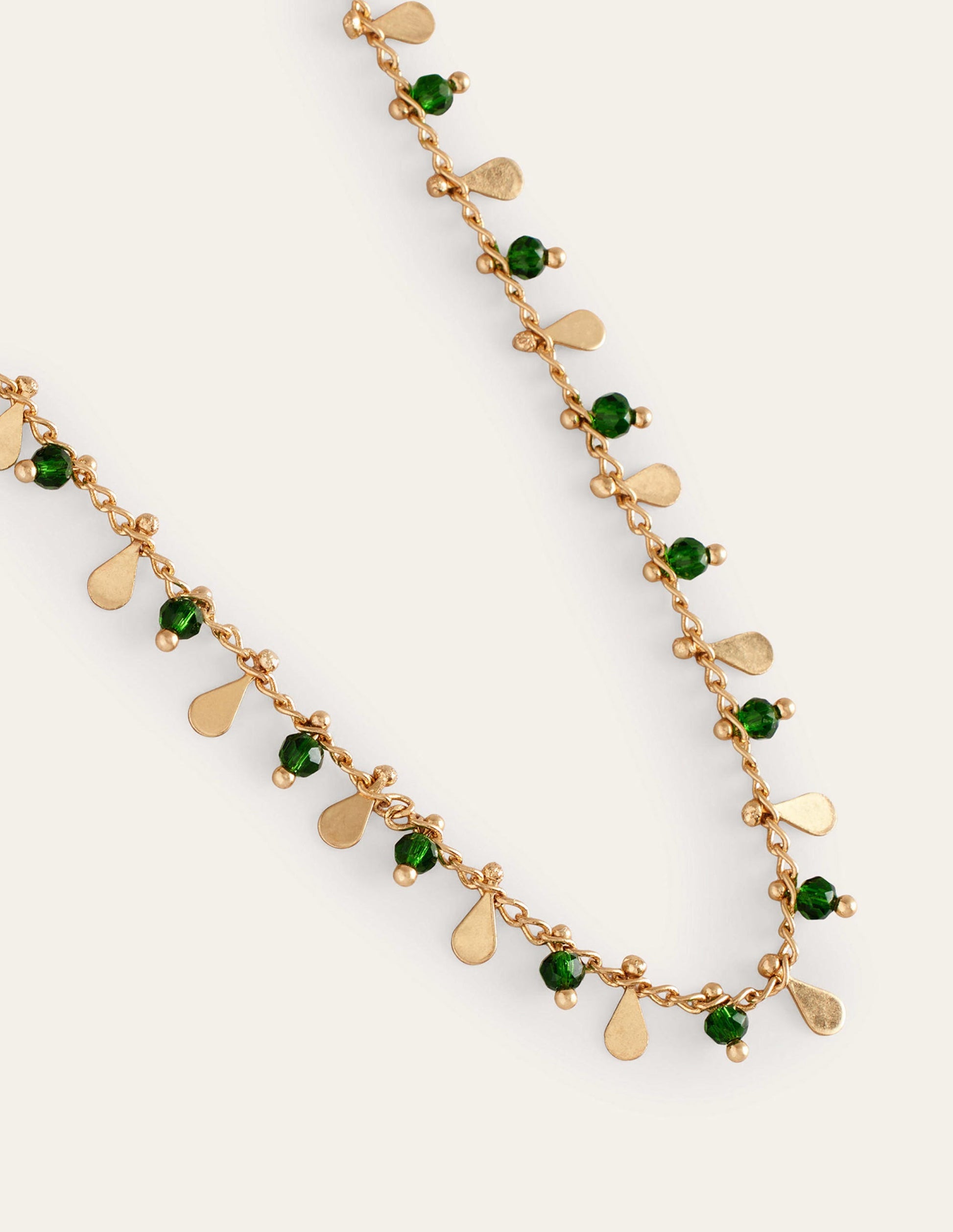 Collier en perles-Vert-4