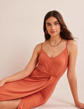 Robe midi façon paréo-Plaquemine
