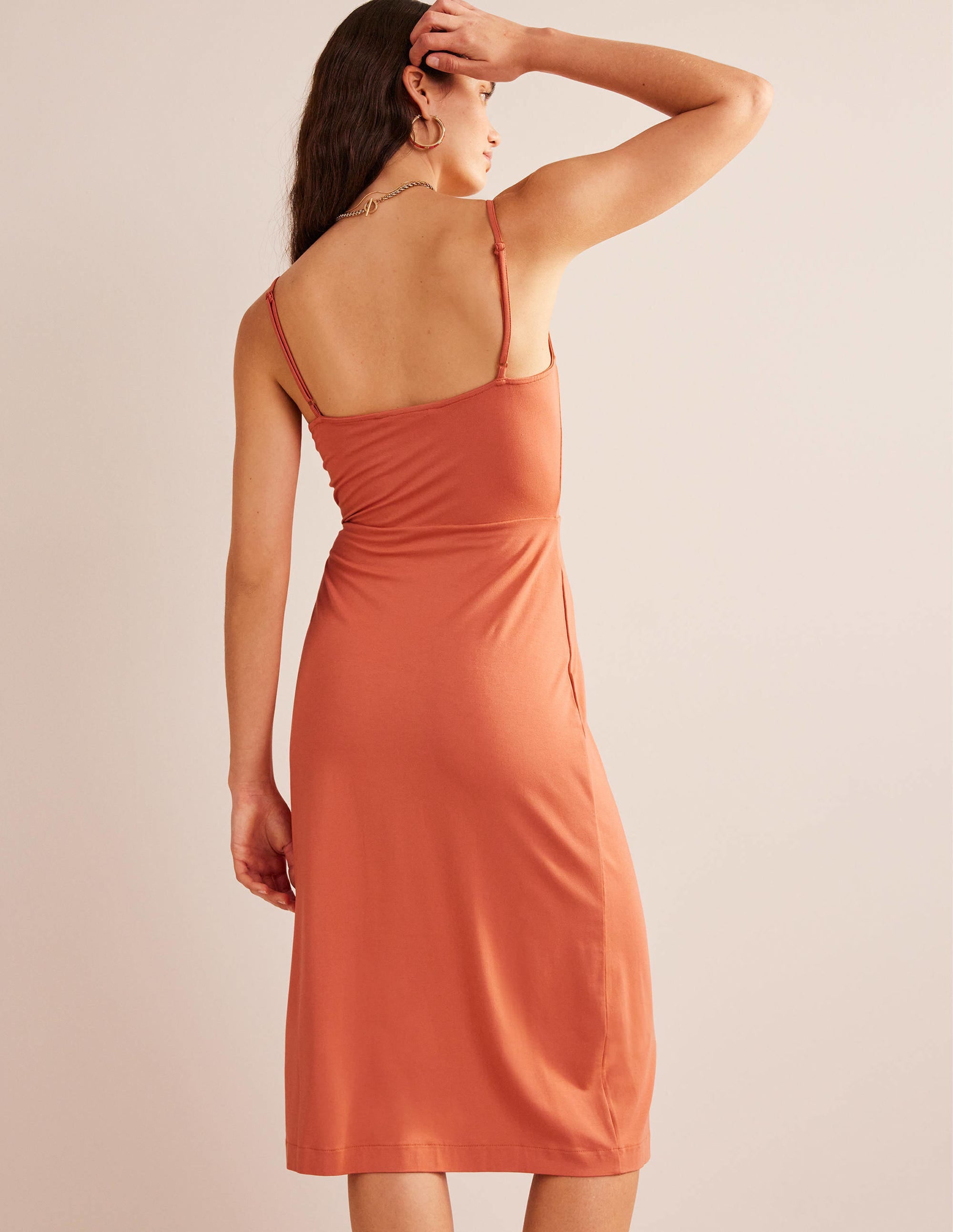 Robe midi façon paréo-Plaquemine - Image 3