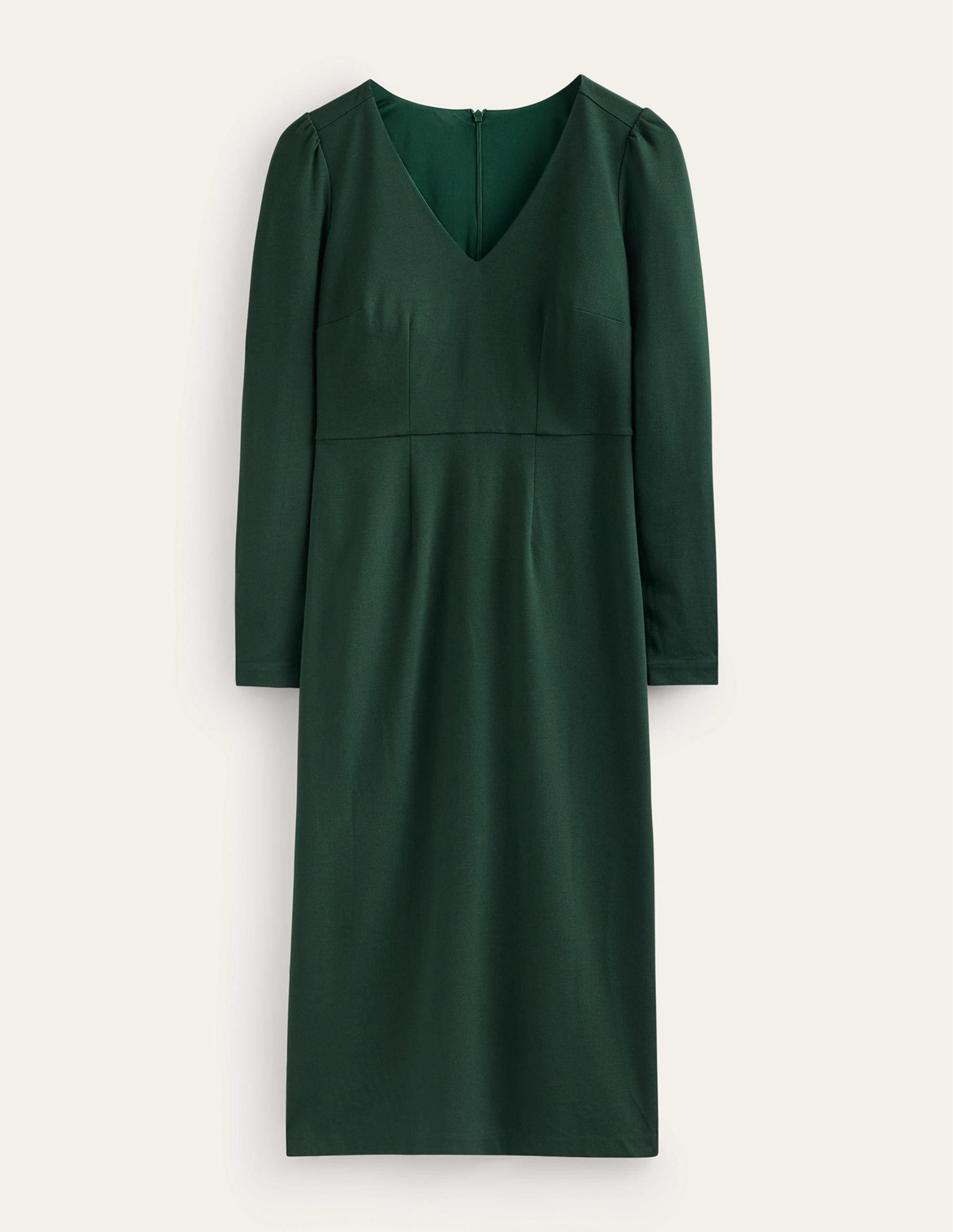 Robe midi Bethany en jersey-Vert Chatsworth-5