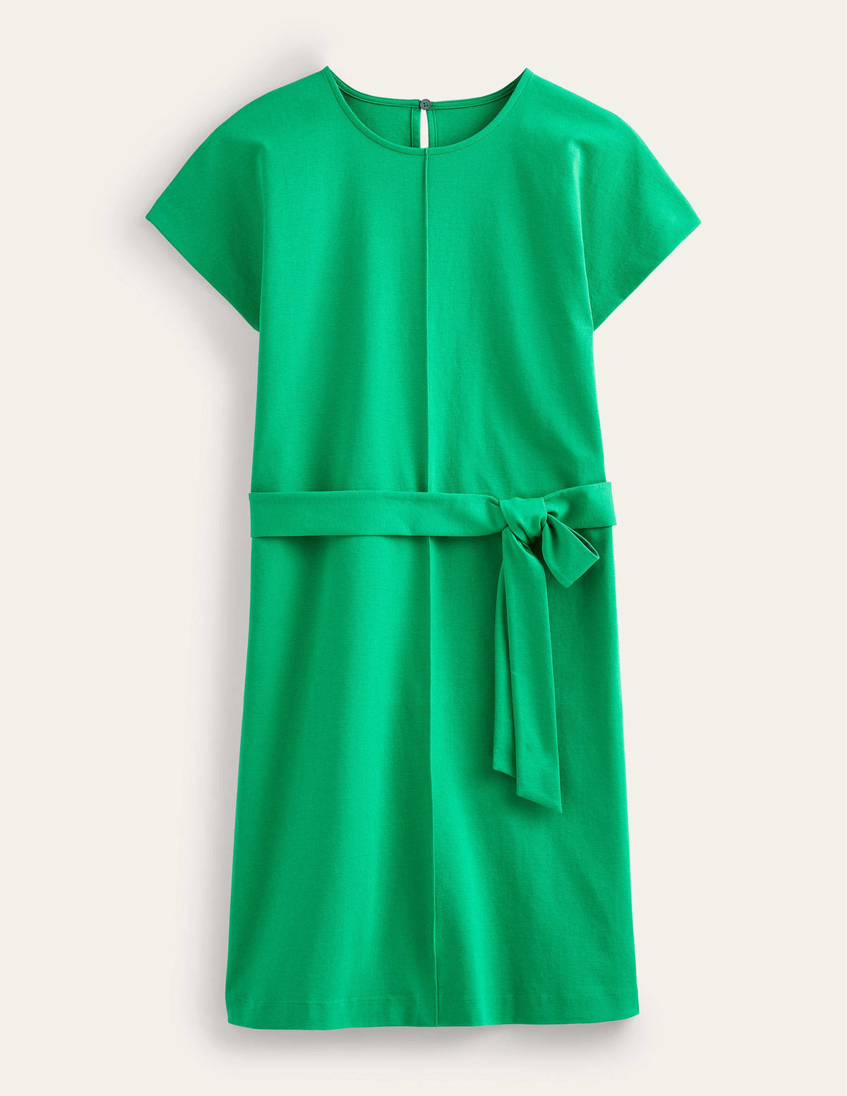 Tara T-Shirt-Kleid aus Jersey-Wiesengrün - Image 8