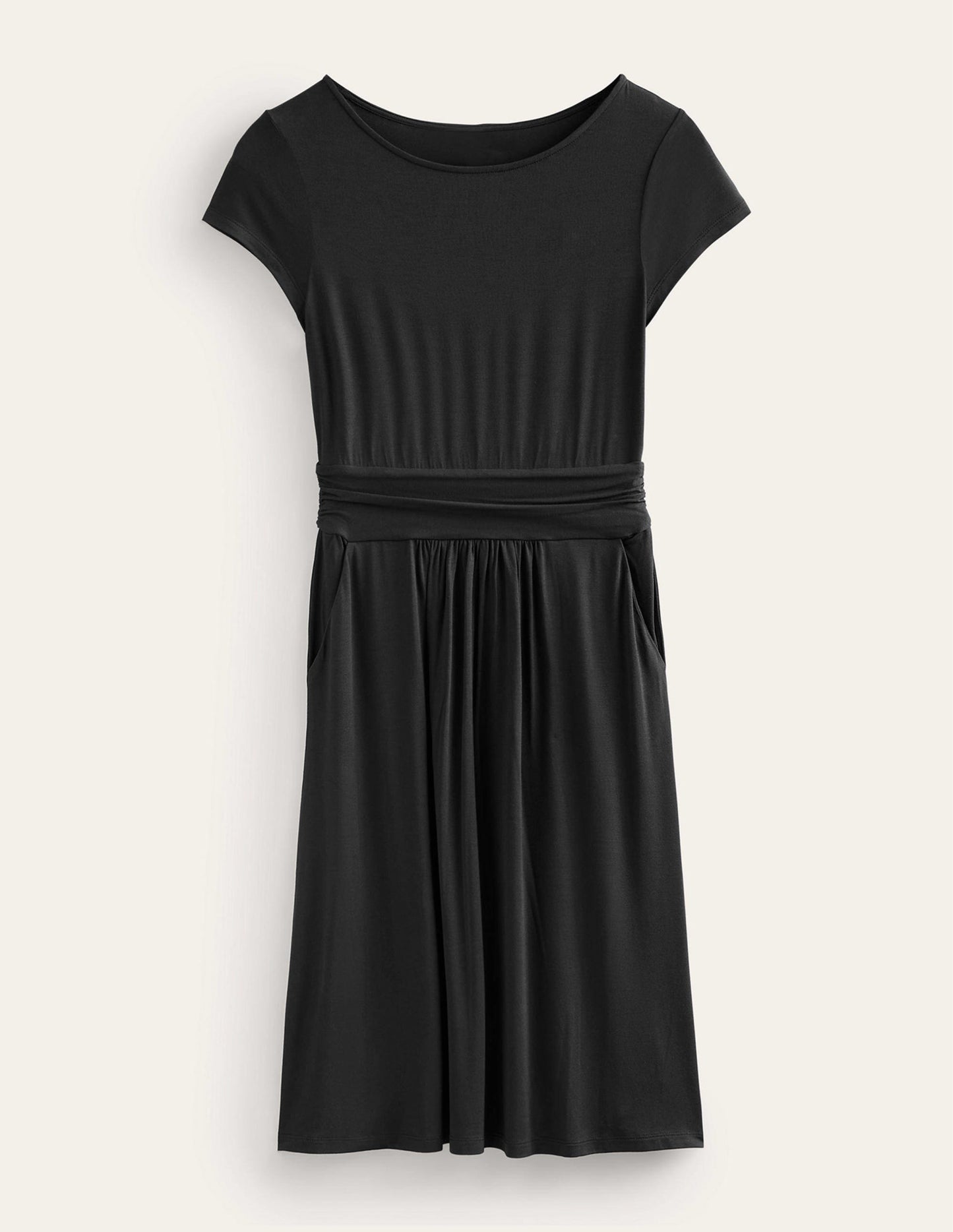 Amelie Jerseykleid-Schwarz