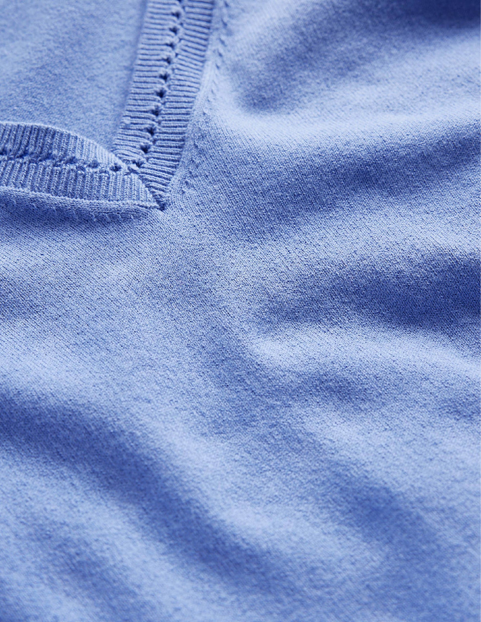Catriona Pullover aus Baumwolle mit V-Ausschnitt-Marina-6