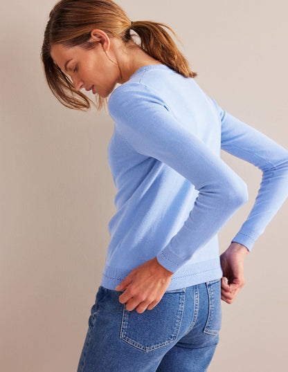 Pull Catriona col rond en coton-Marina-3