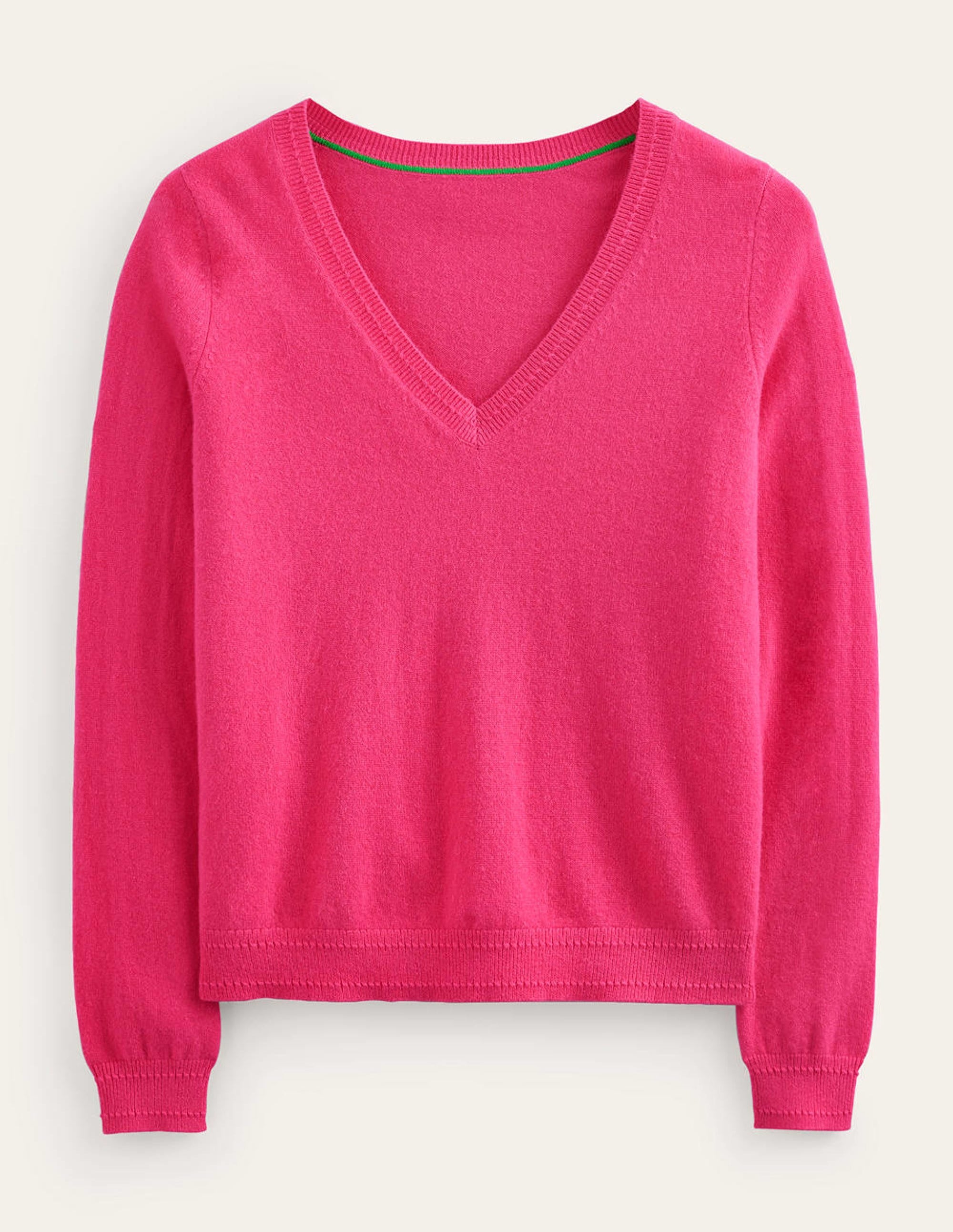 Eva Kaschmirpullover mit V-Ausschnitt-Jazzy - Image 5