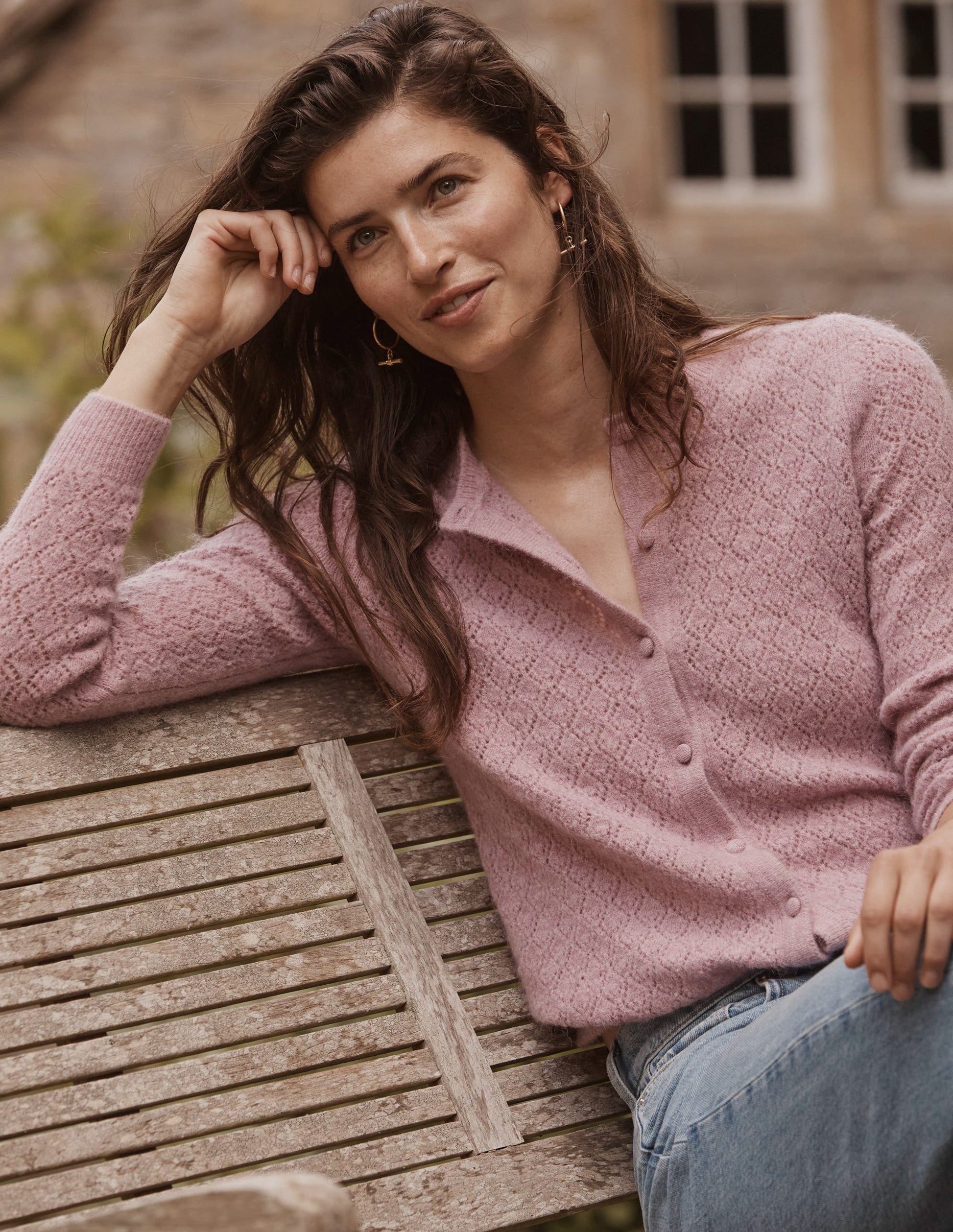 Flauschige Pointelle-Strickjacke-Erdbeer-Sorbet-10