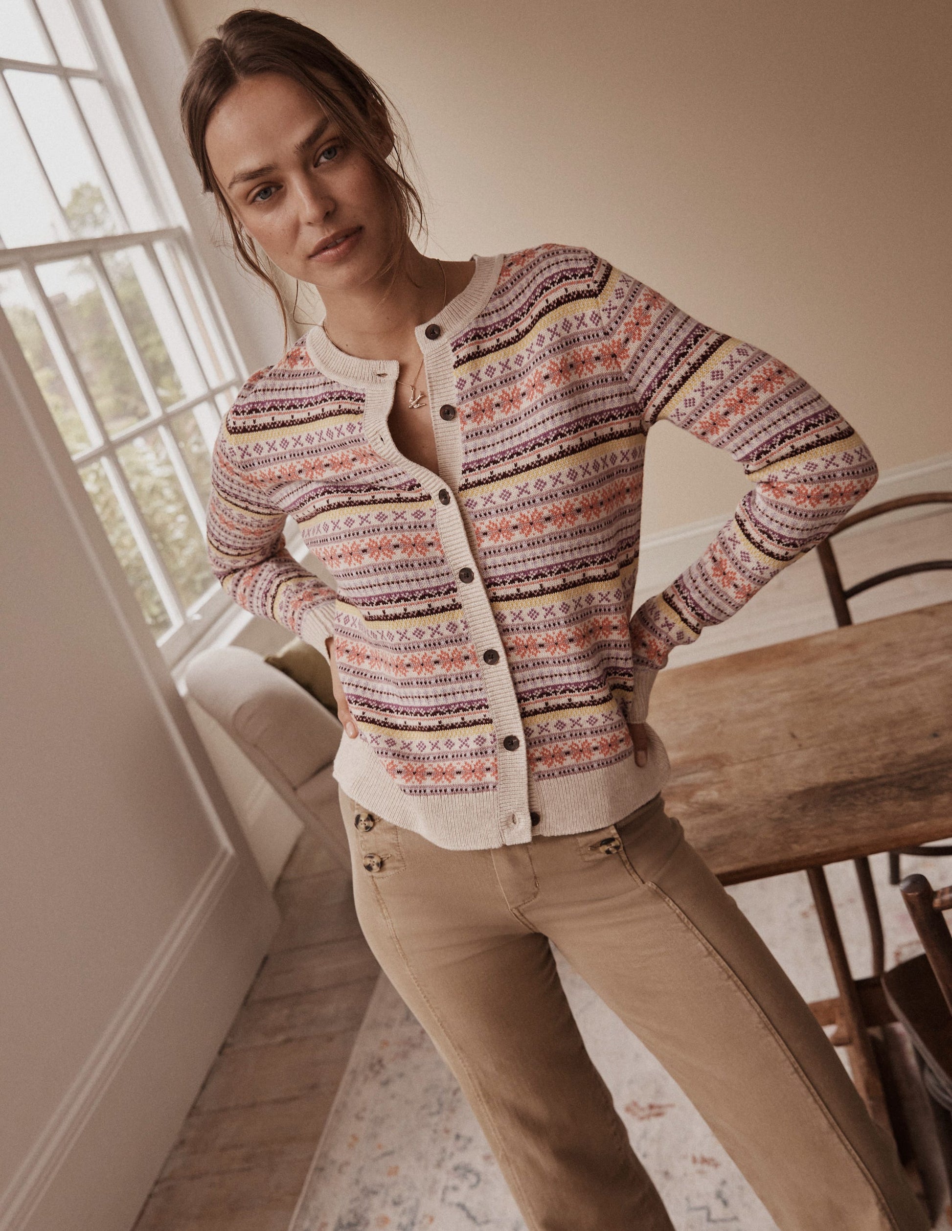 Edie Fair-Isle-Strickjacke-Kreiderosa Fair-Isle-6