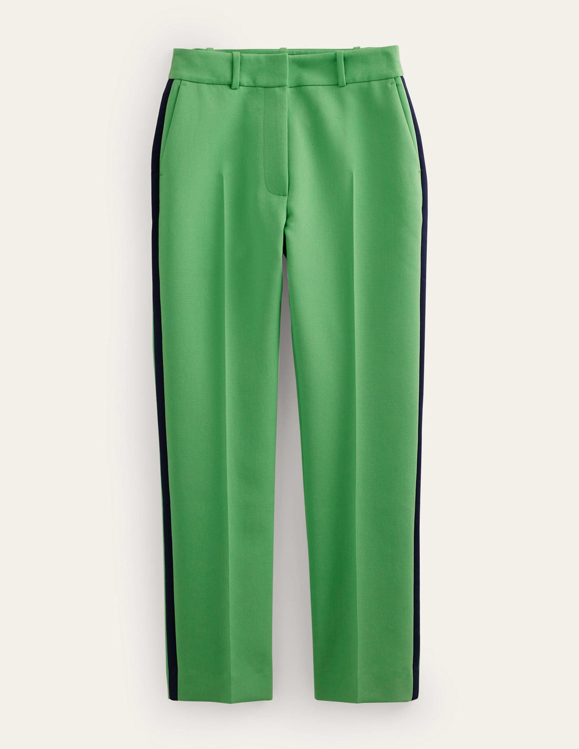Pantalon Kew rayé sur les côtés-Vert vif à rayures latérales-8