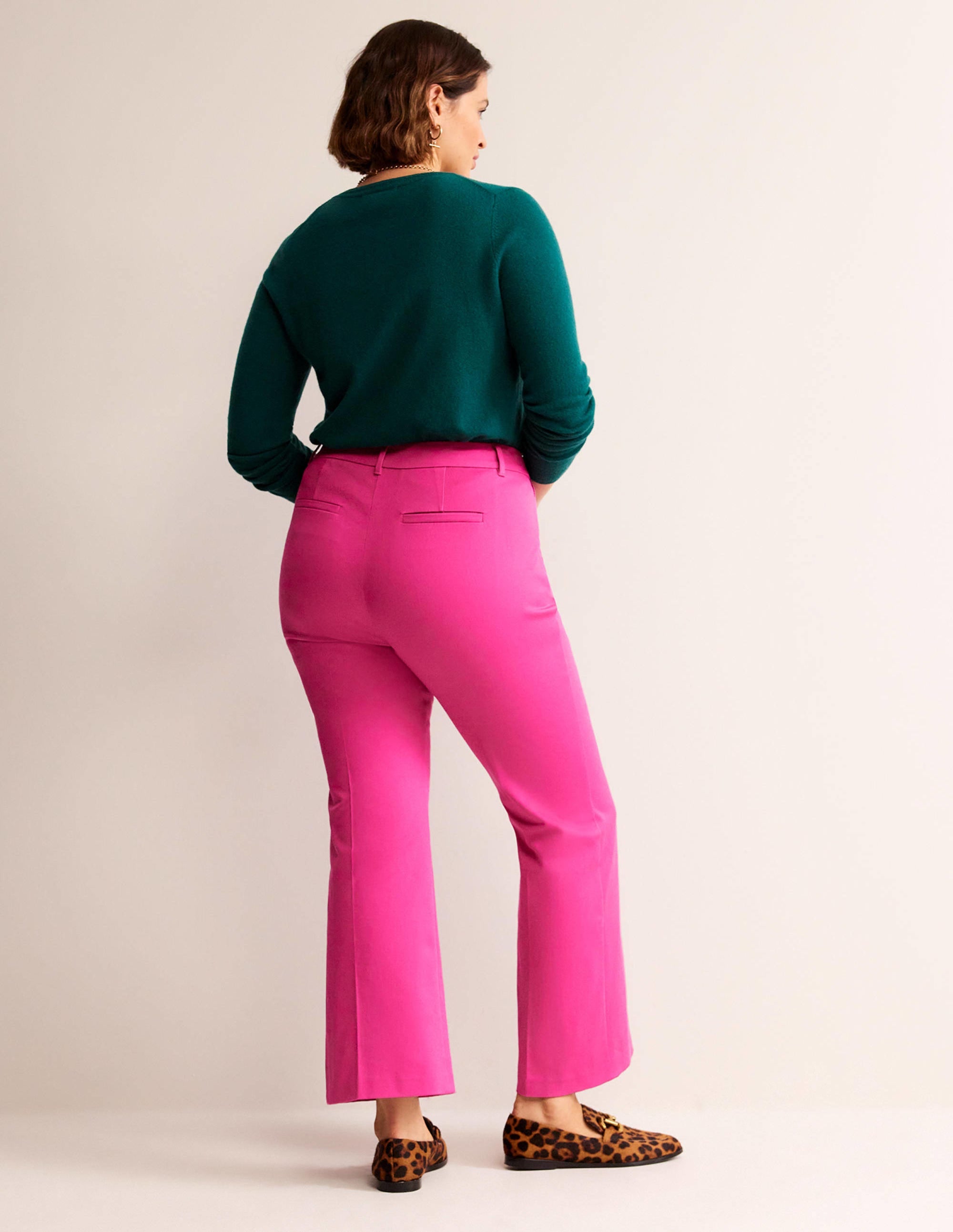 Pantalon Chelsea en bi-stretch-Magenta - Image 6