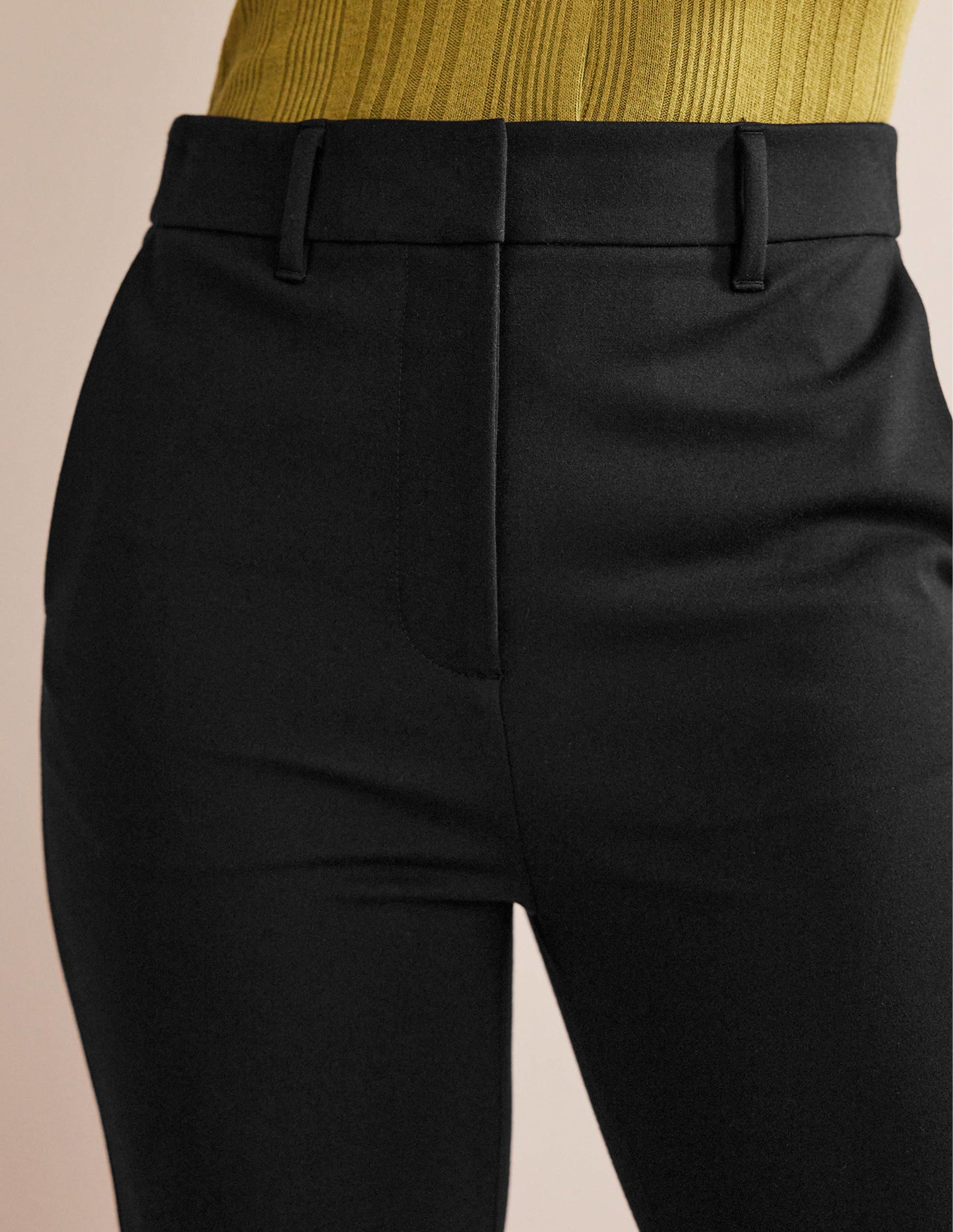 Brompton Ponte Trousers-Black-2